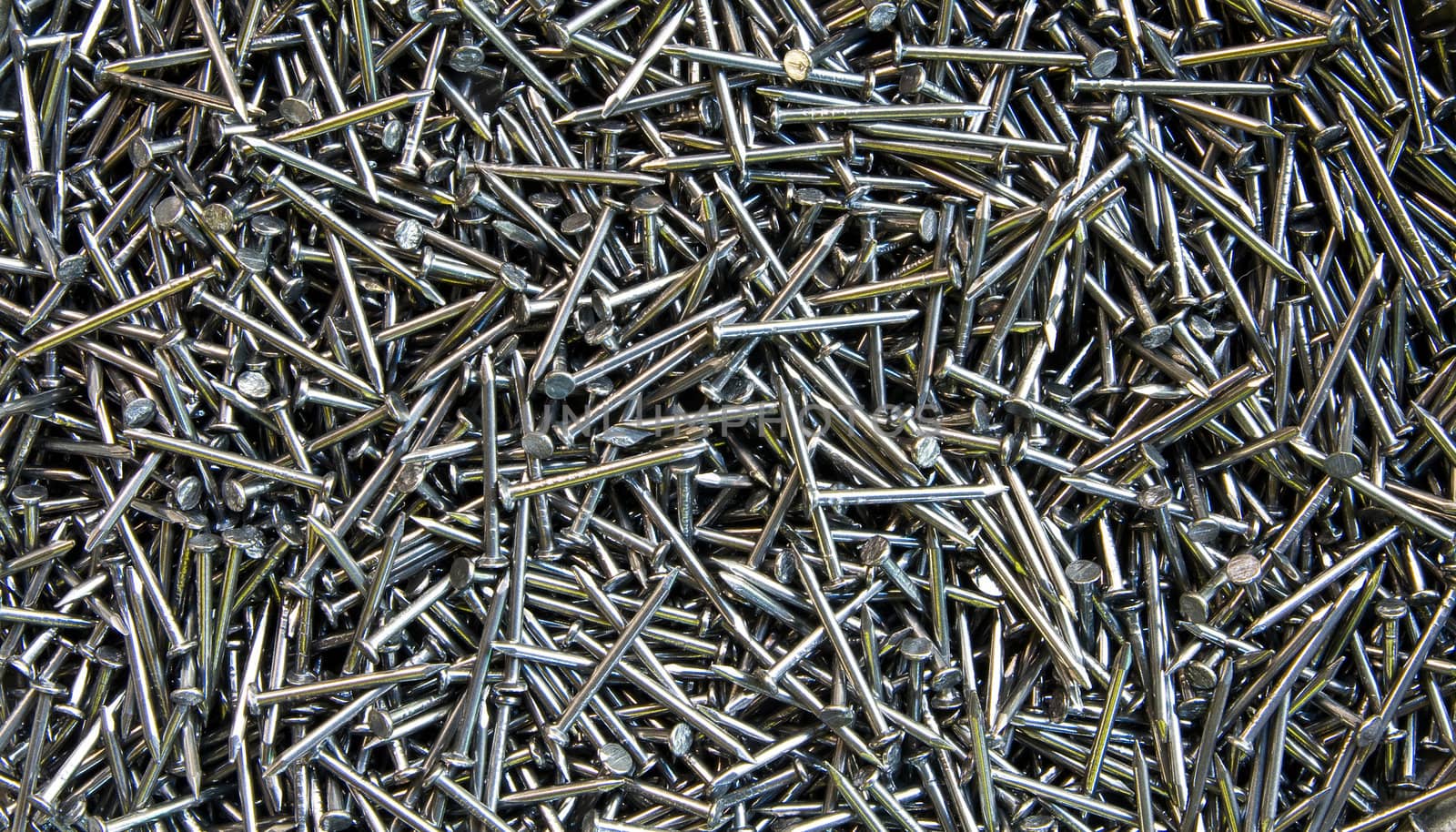 Pattern of Silver Nails