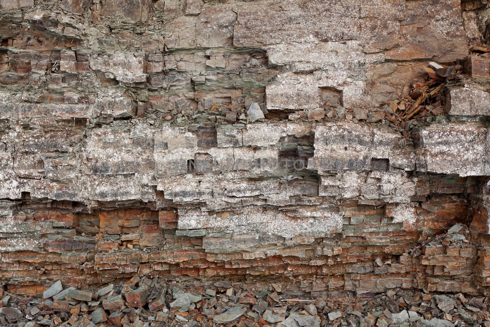 Image of aged wall with nice rock texture