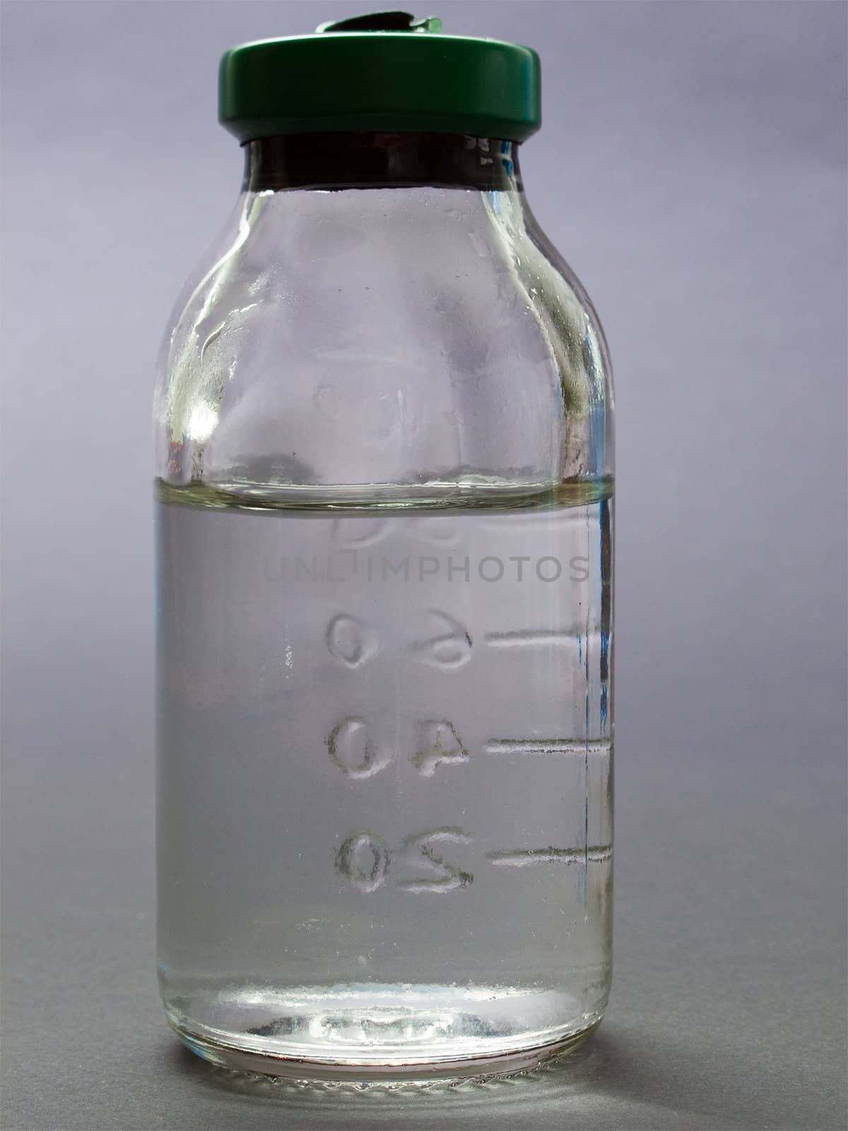 Medicine vial for healthcare science research test
