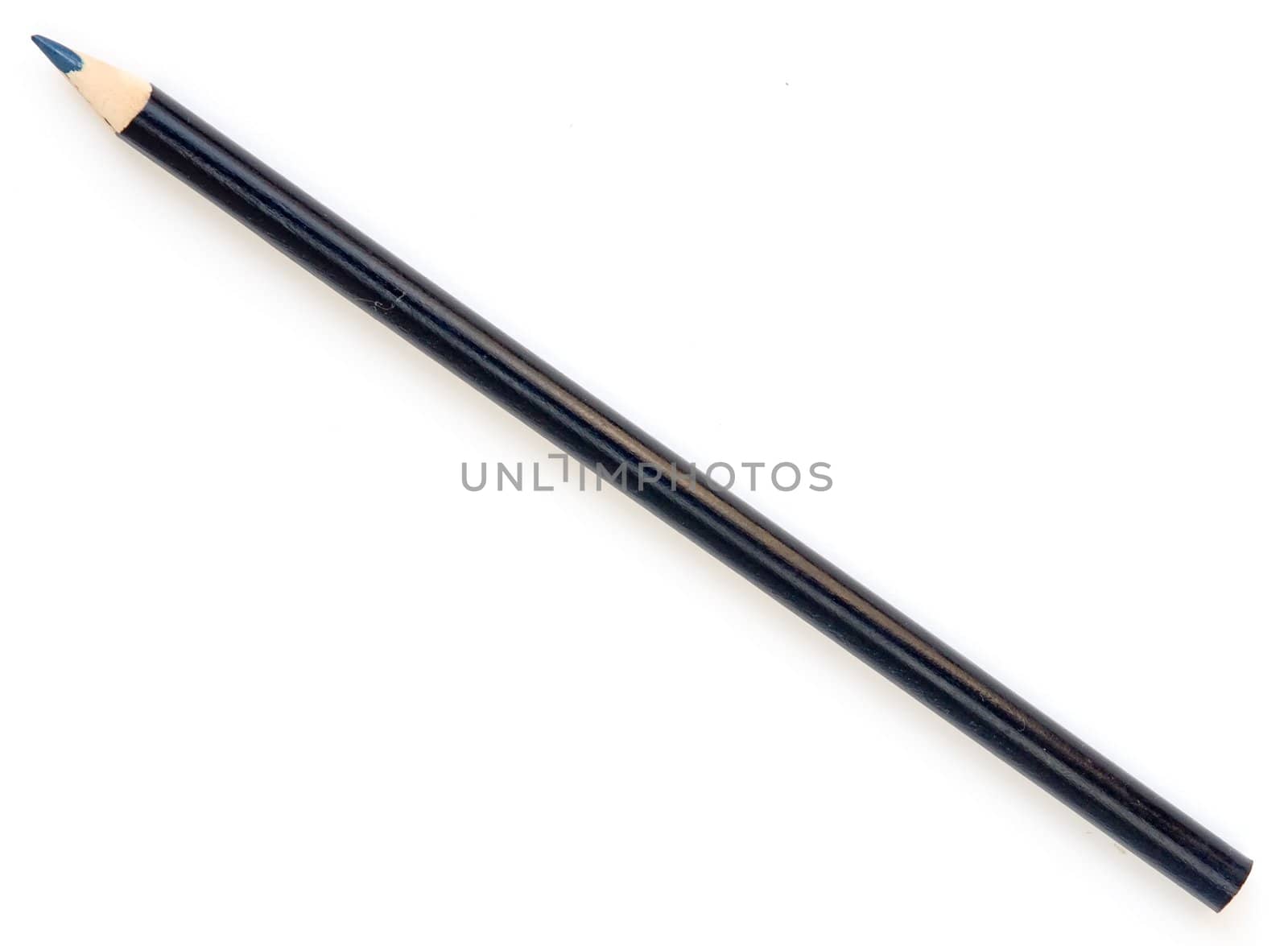 wooden pencil on a white background
