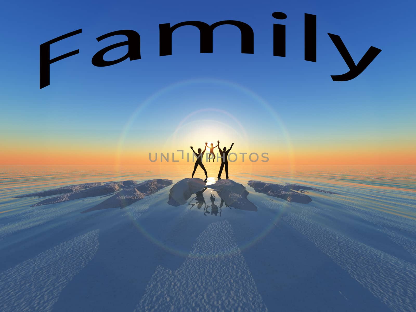 Image representing the together of a family.
