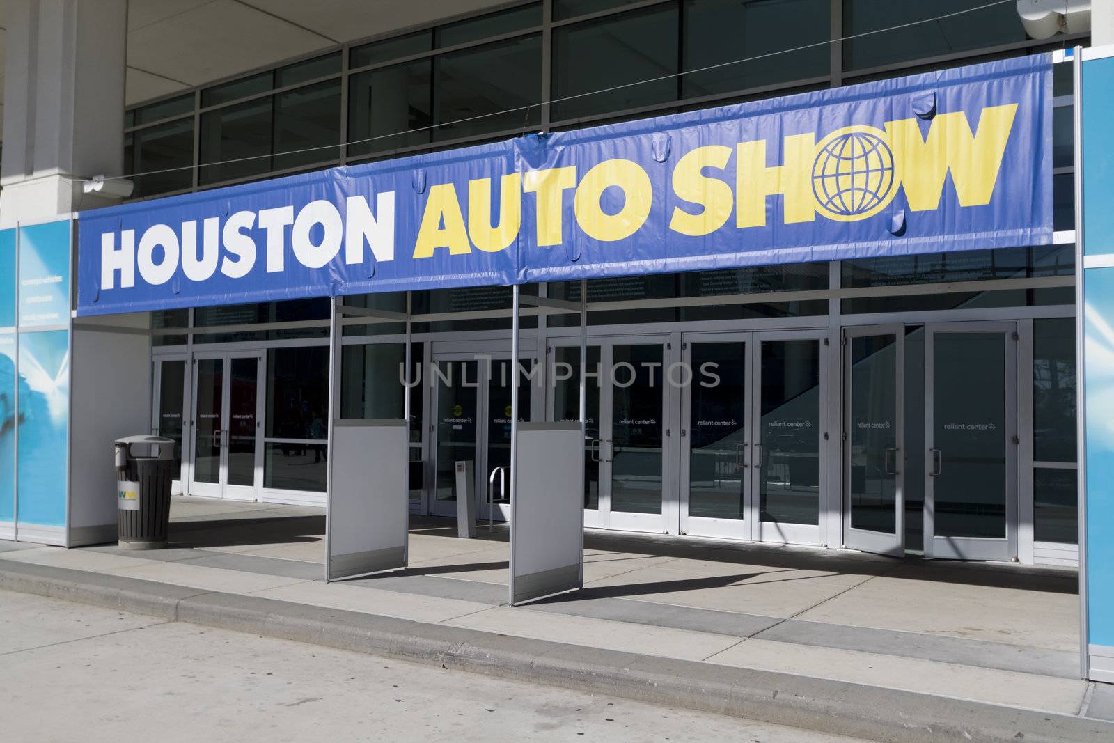 HOUSTON - JANUARY 2012: The entrance to the Houston International Auto Show on January 28, 2012 in Houston, Texas. 