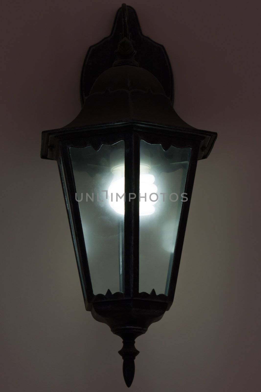 Energy saving bulb in light equipment lantern lamp