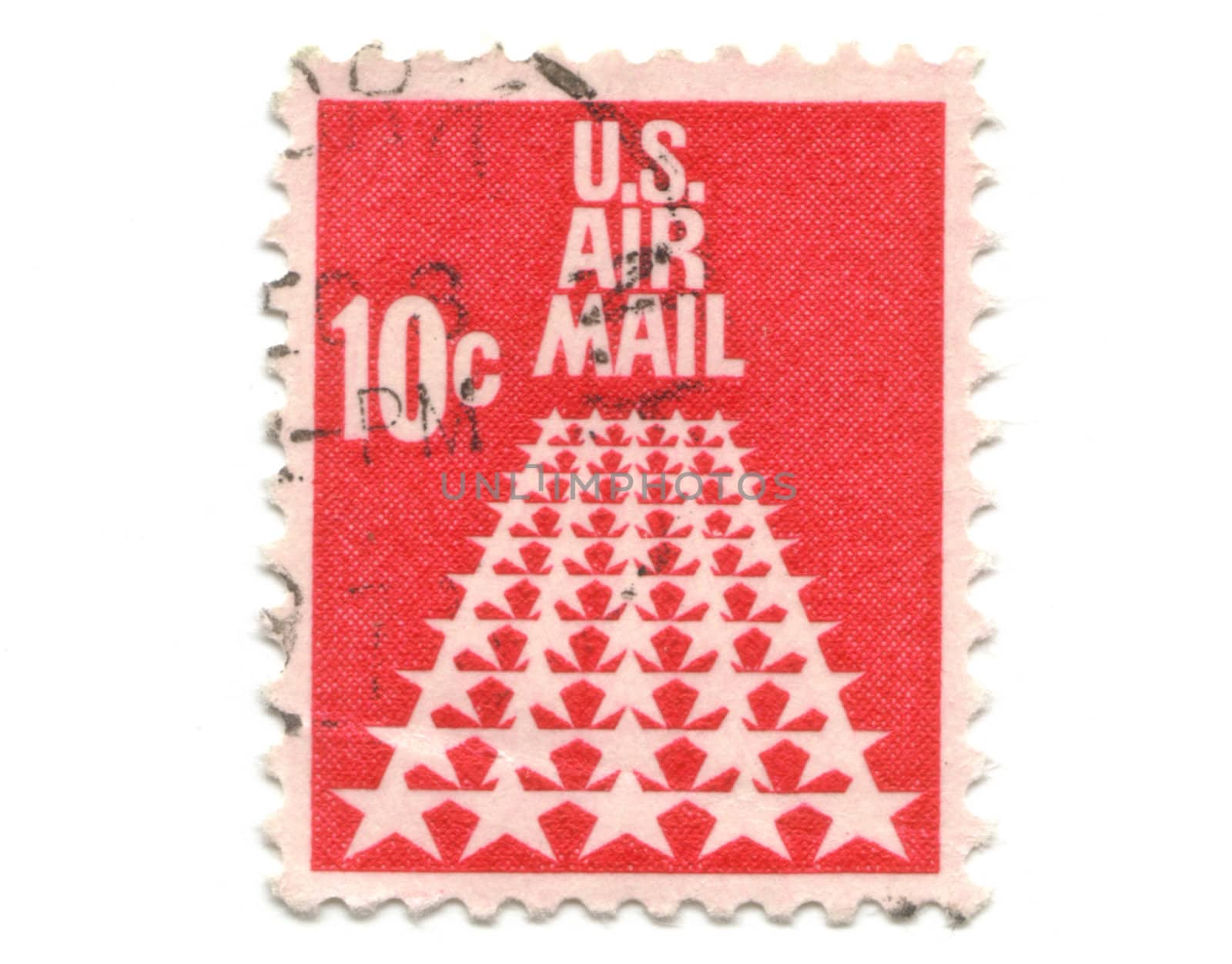 old postage stamp from USA - 10 cent 