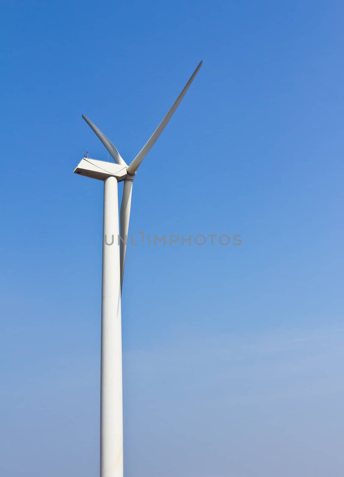 Wind energy turbine power station