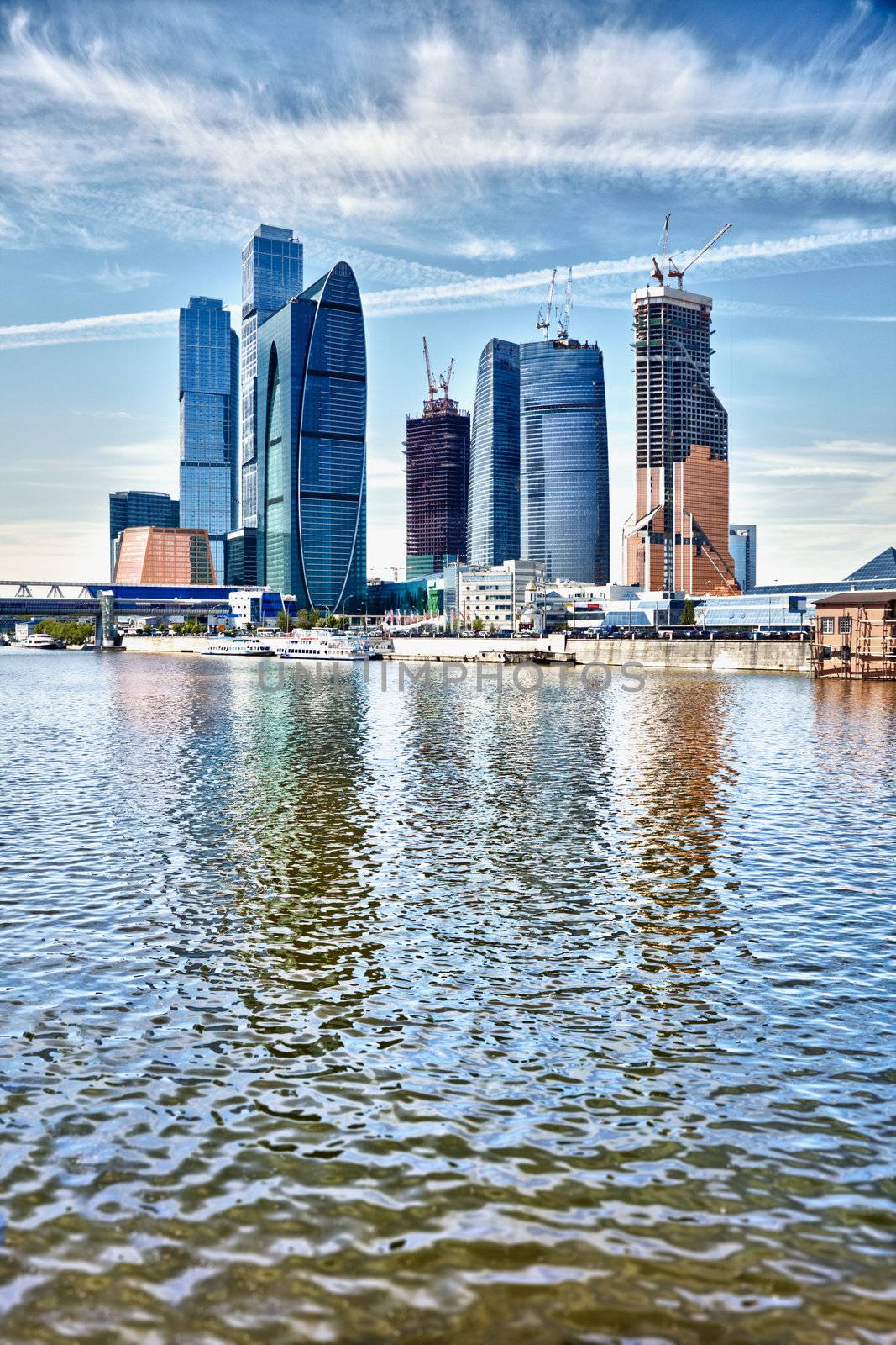 Skyscrapers in Moscow - Russia by pzaxe