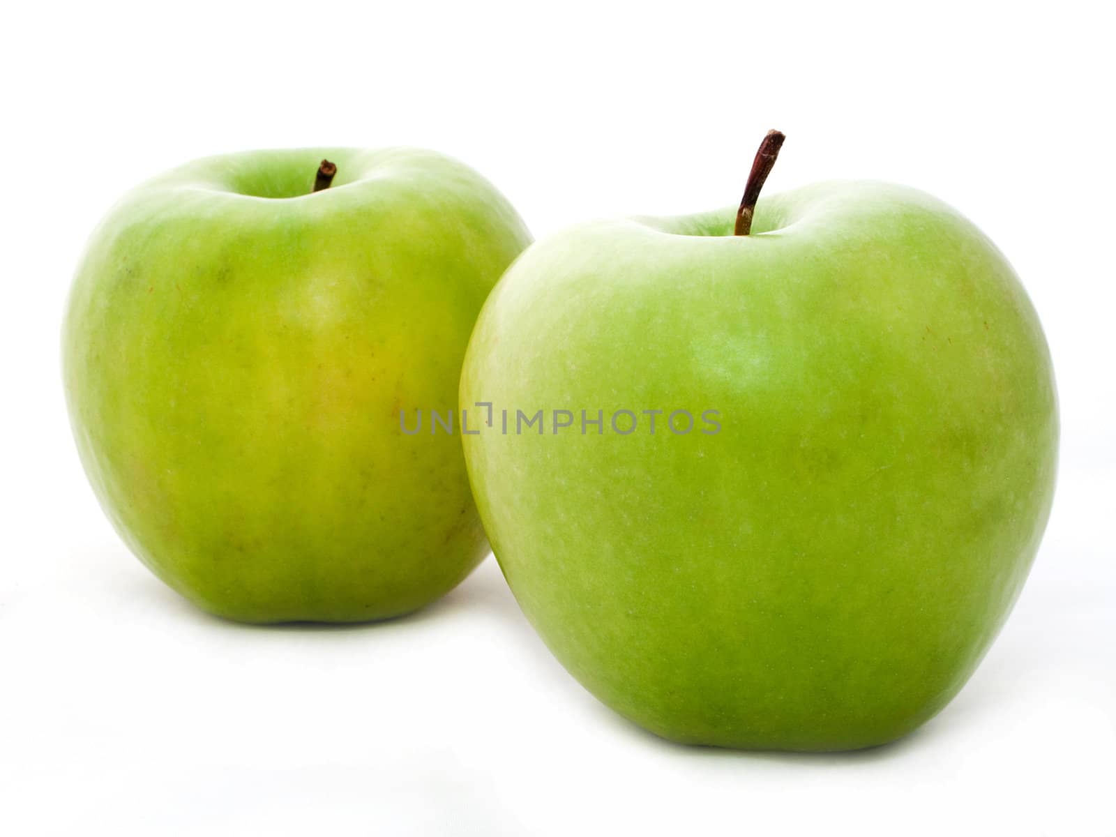 Healthy eating apple fruit food isolated on white