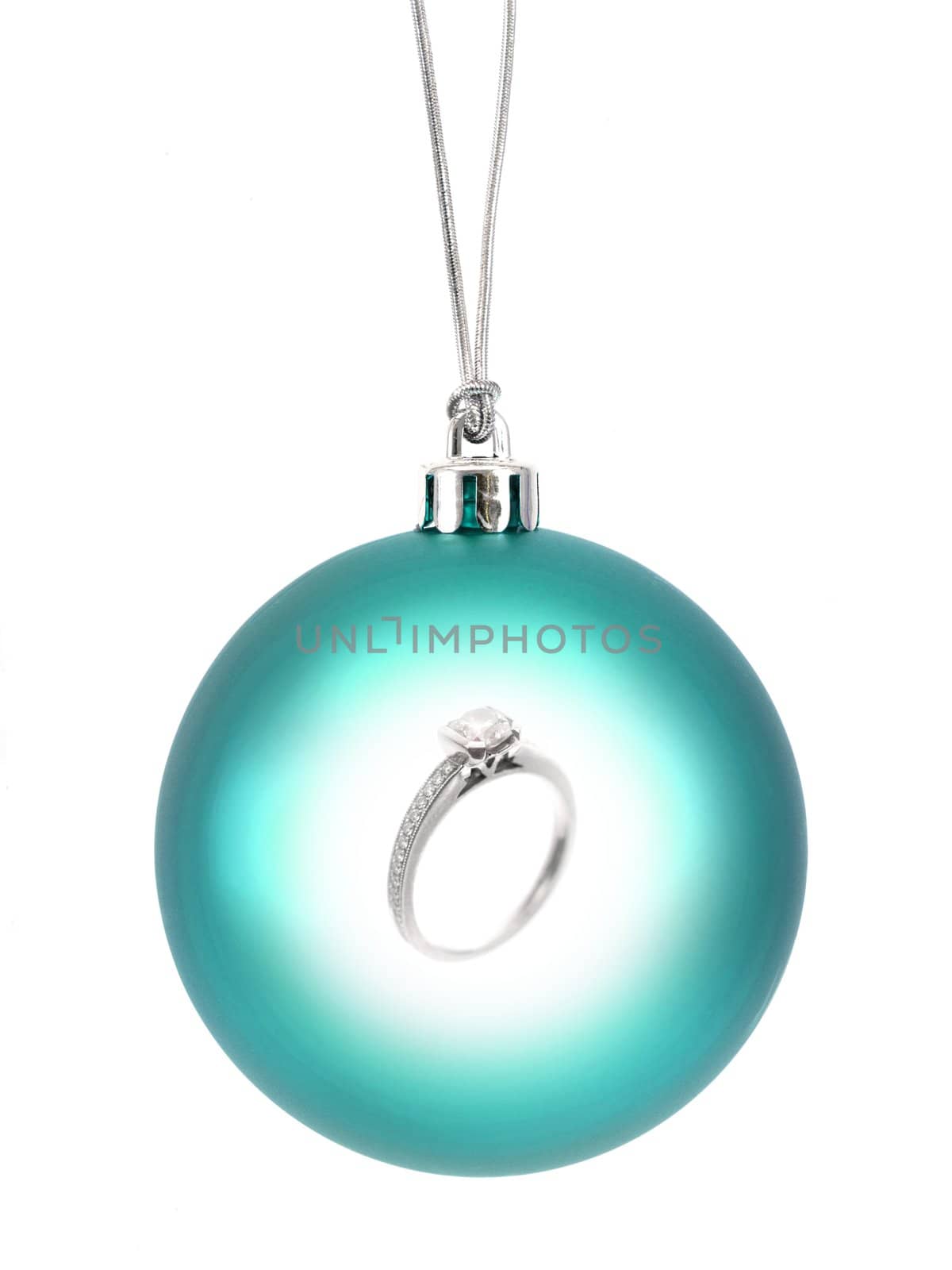 Christmas ornaments and items shot in studio