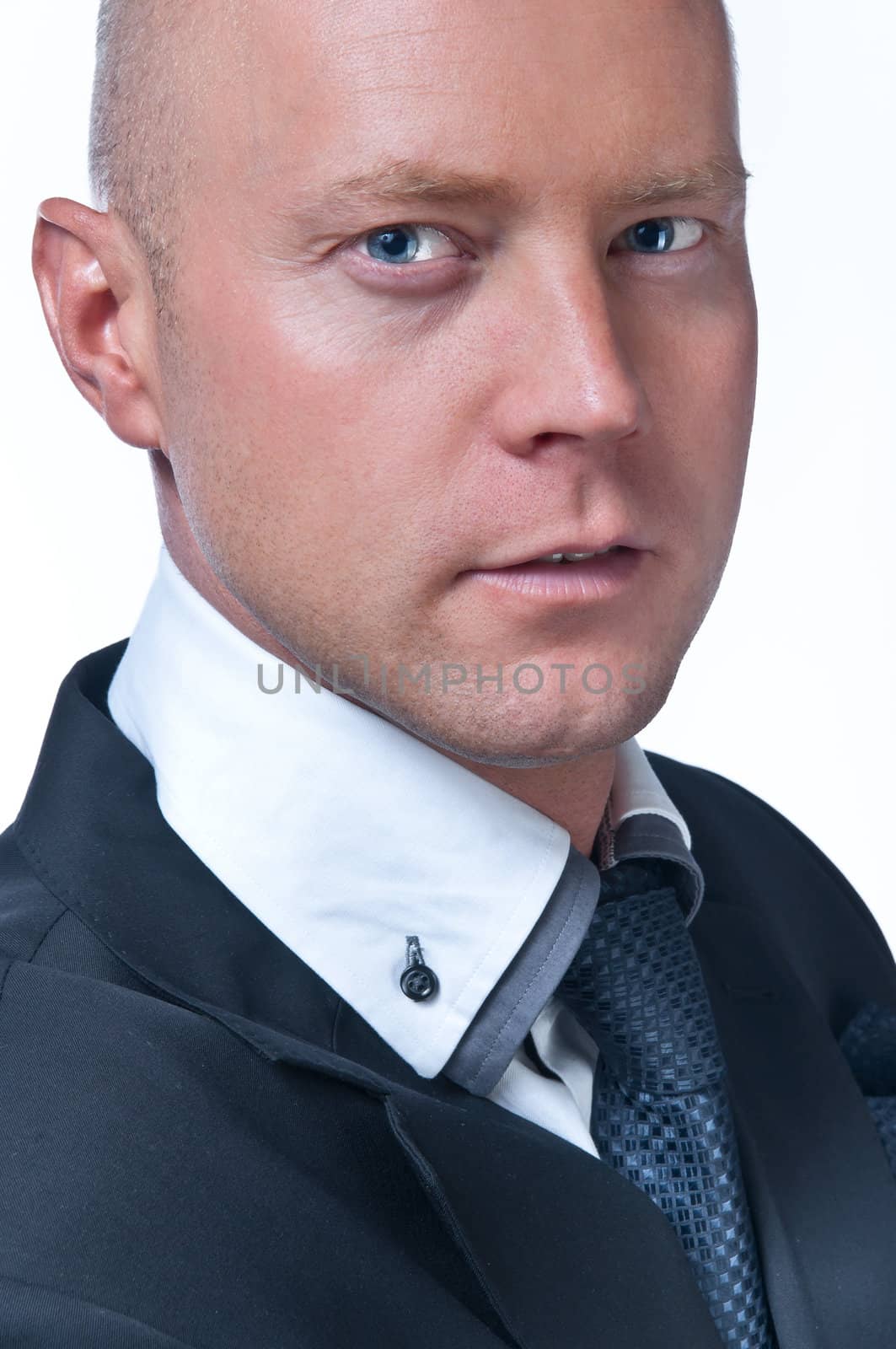 Portrait of the young successful businessman