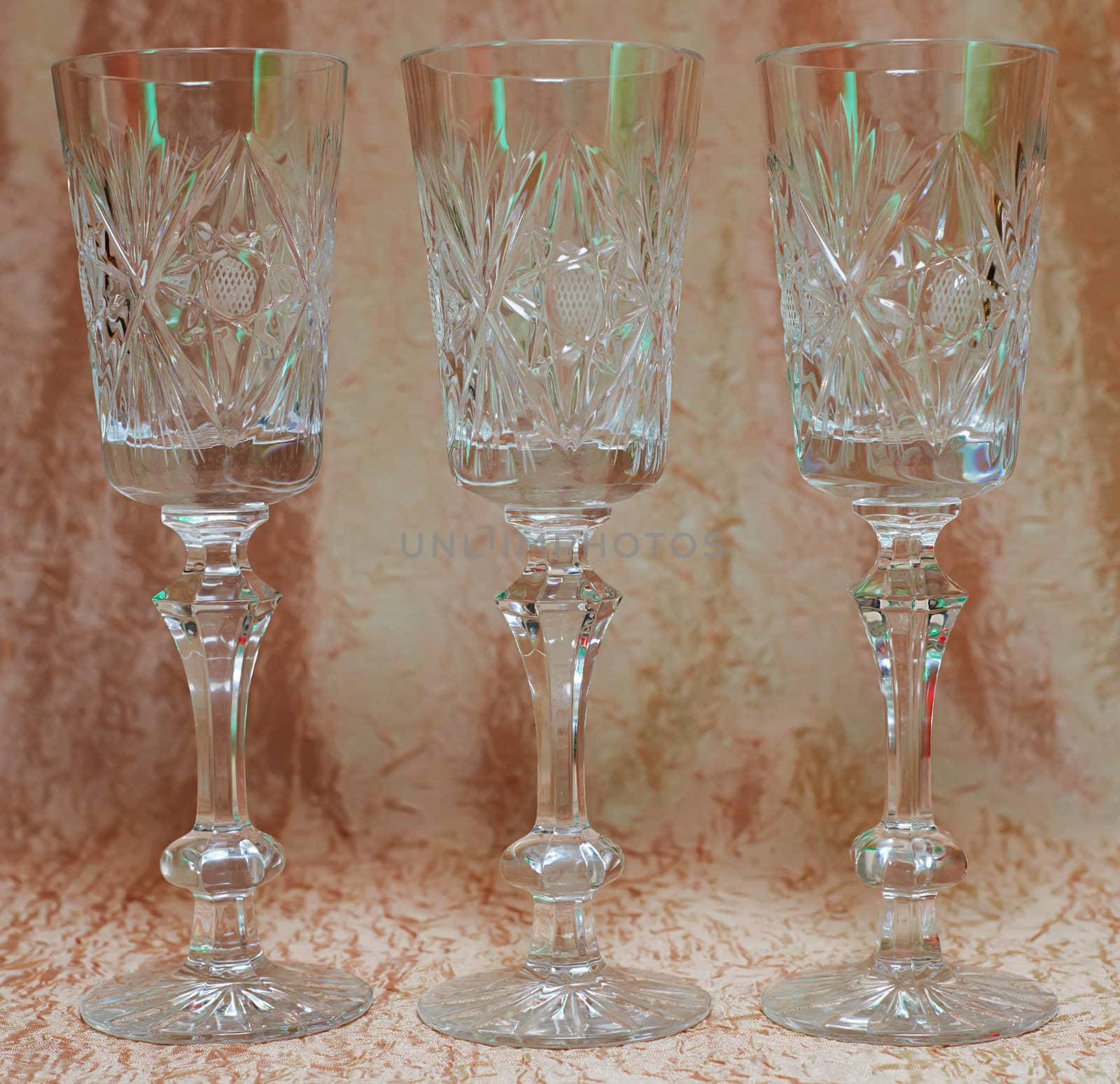 empty glasses