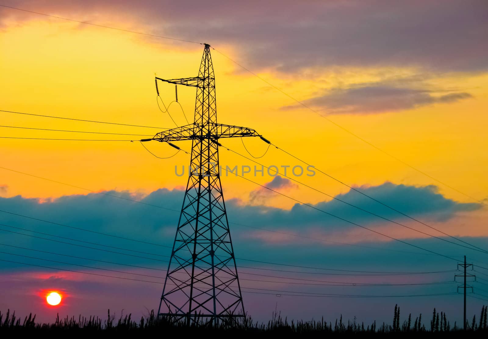 High voltage tower  by ryhor