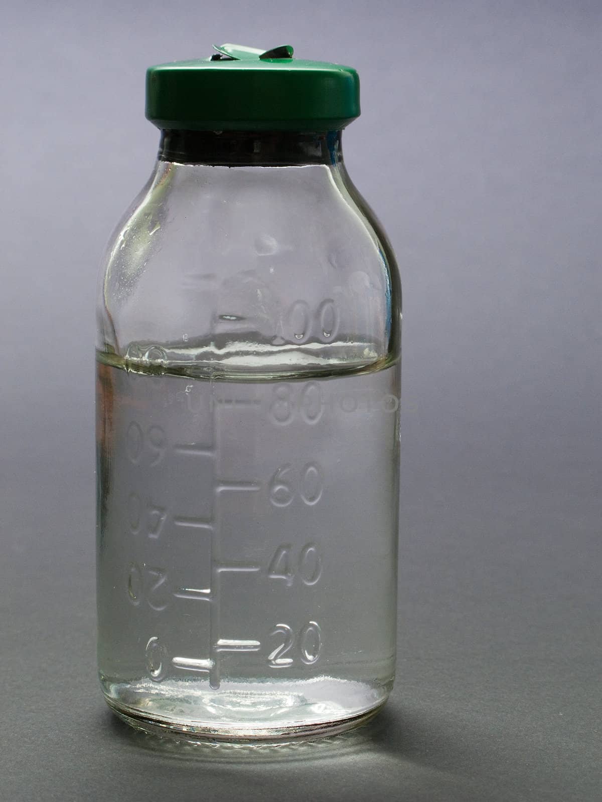 Medicine vial for healthcare science research test