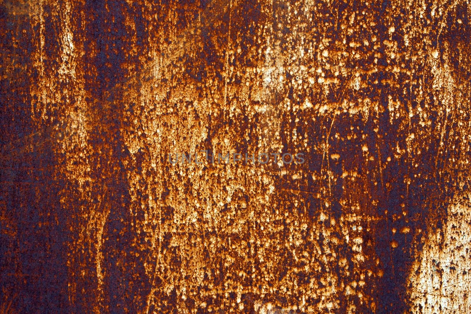 Rusty metal background by ia_64