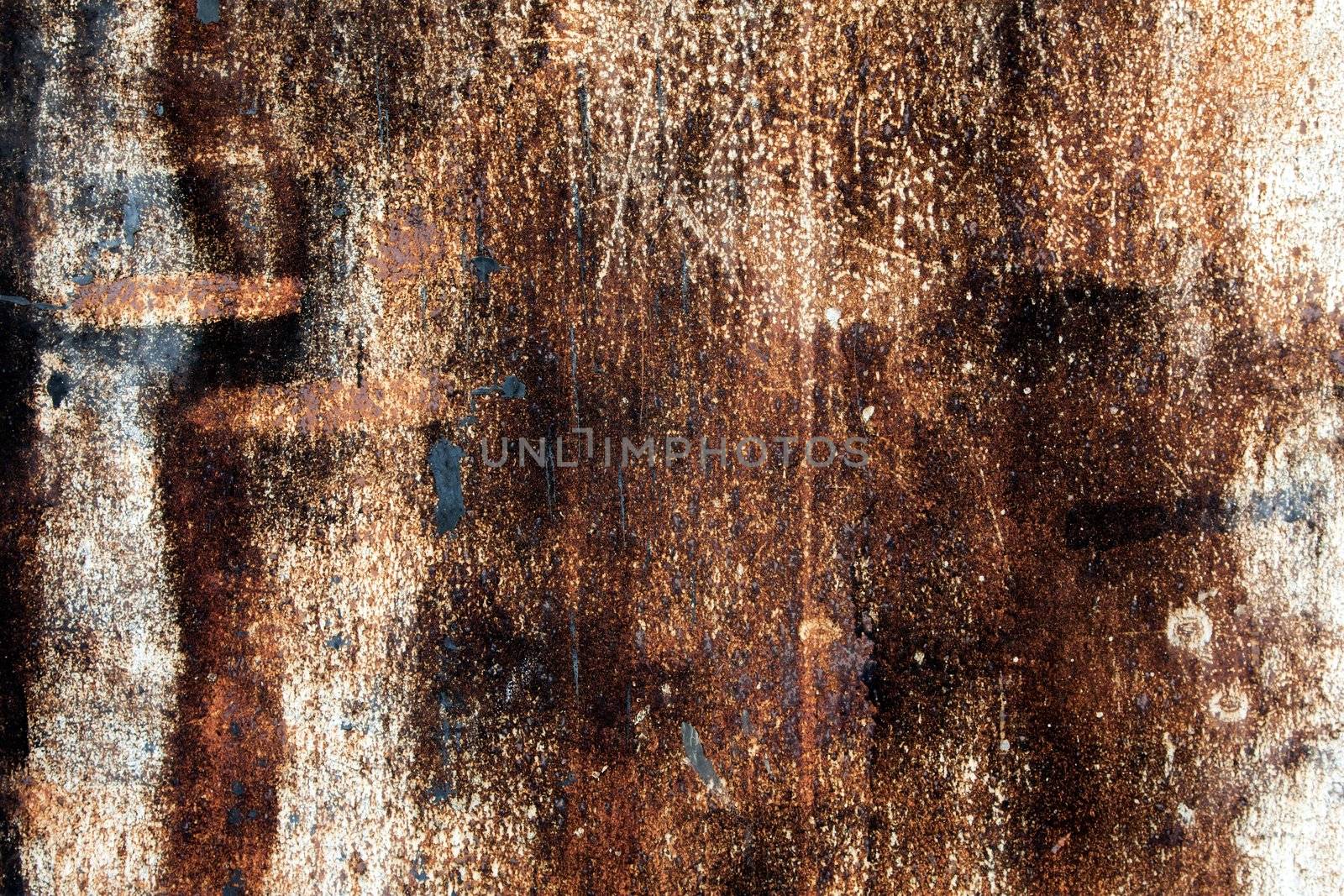 Old dirty rusty steel metal textured background