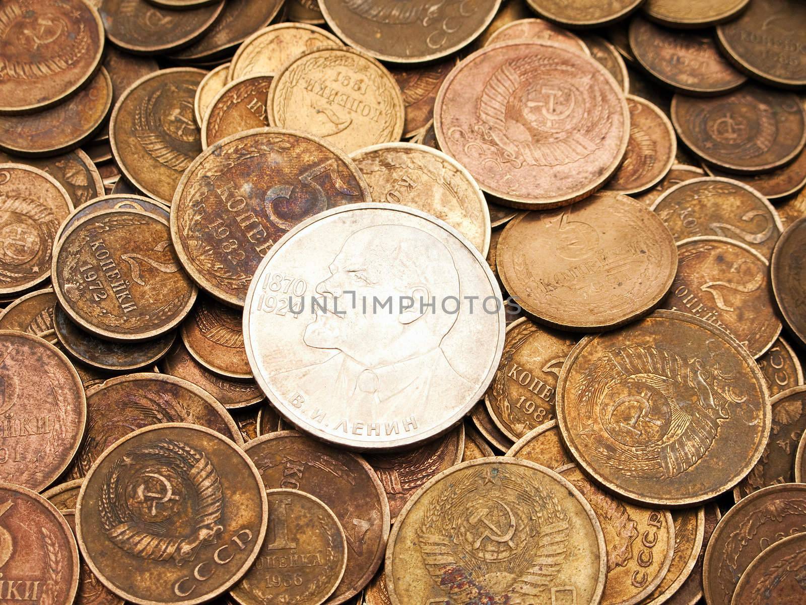 Currency coin backgrounds - finance wealth savings