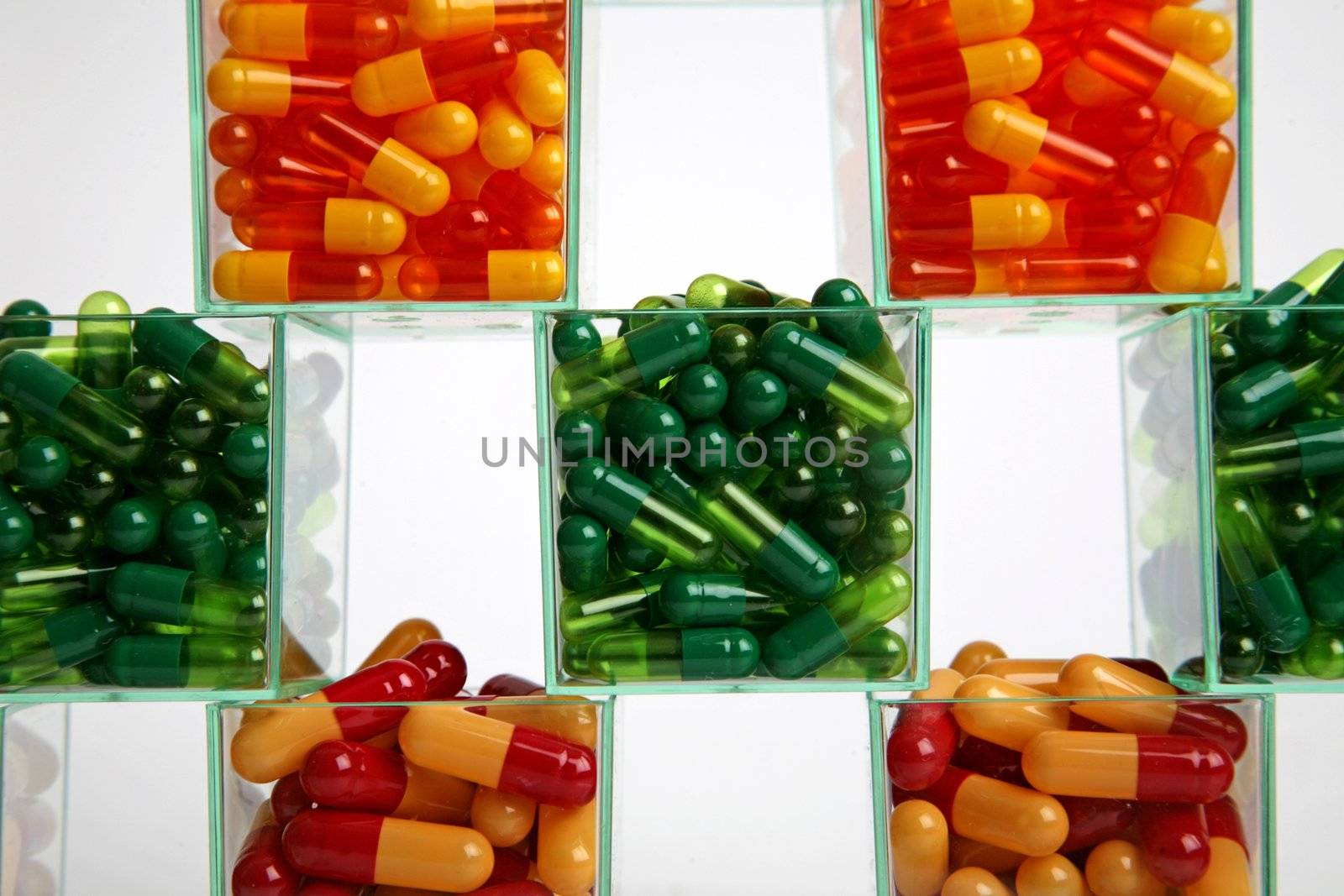 A lot of medical pills