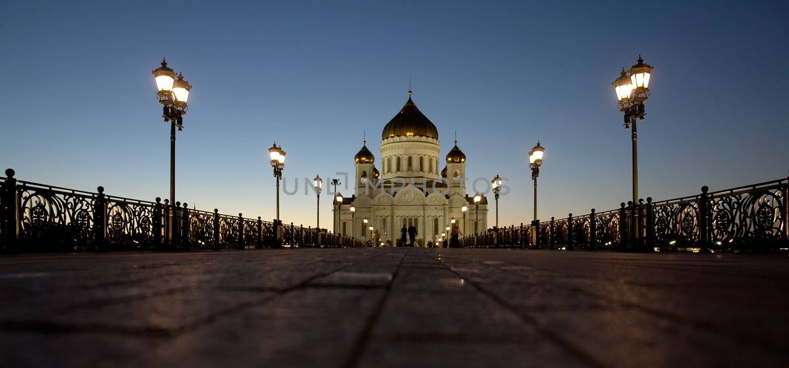 The Cathedral of Christ the Savior has arisen out of the ashes in all of its' glory right in the heart of Moscow.