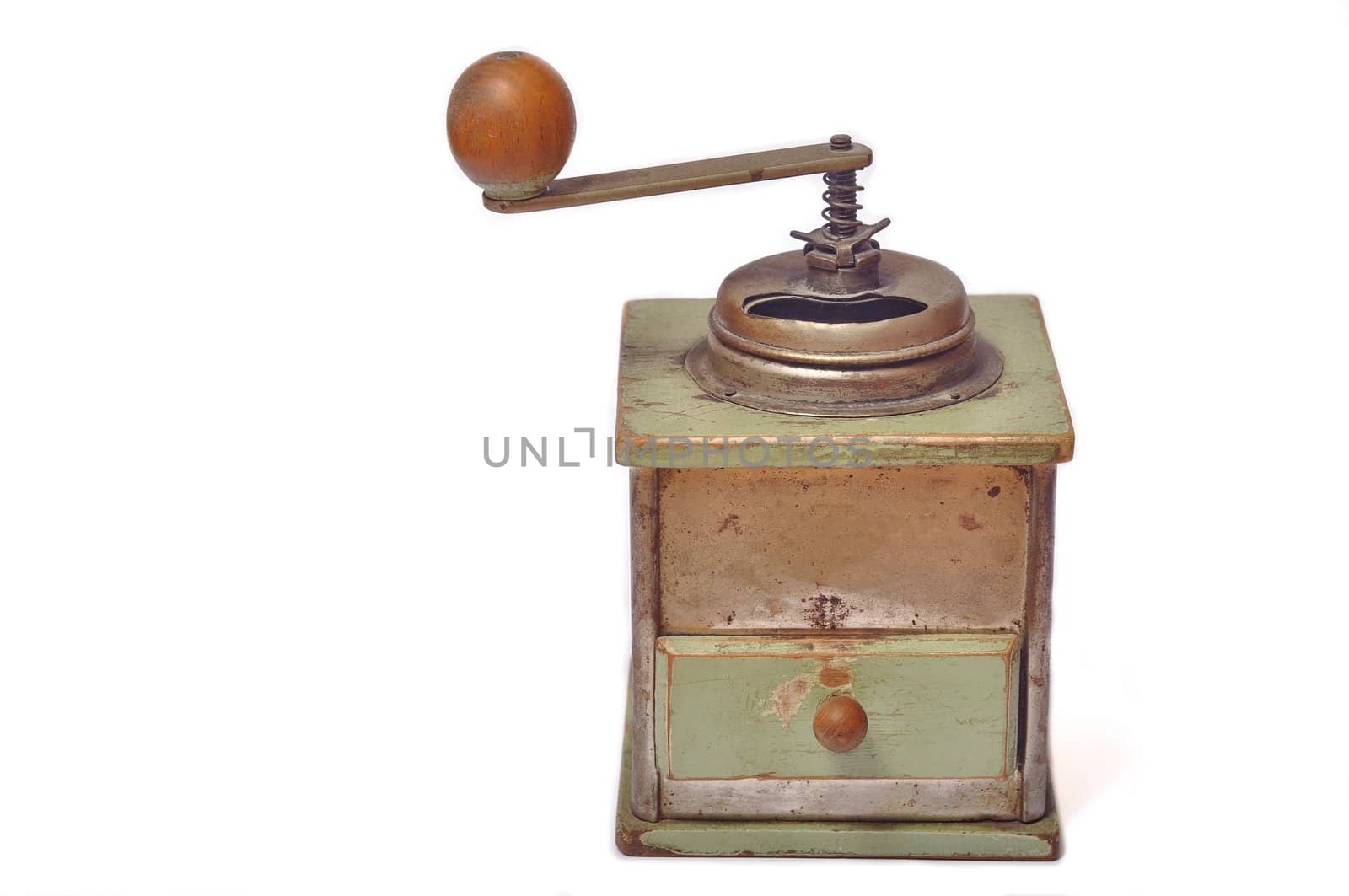 Coffee grinder, isolated