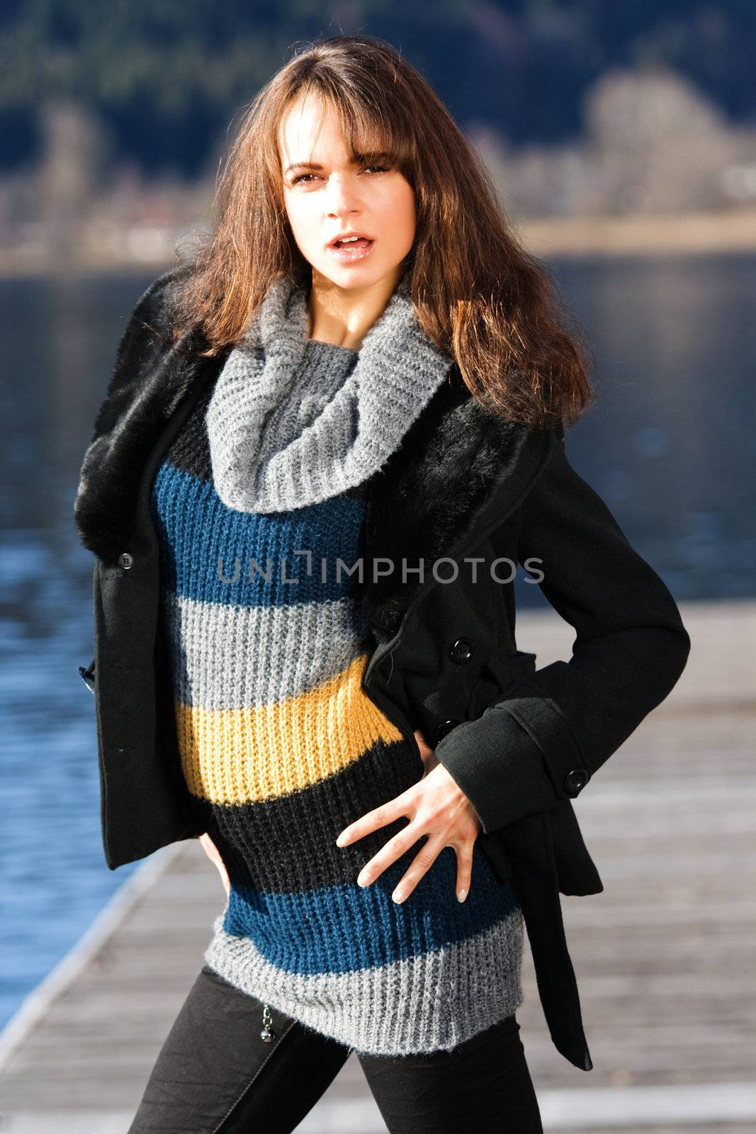 Fall Fashion at the lake by STphotography