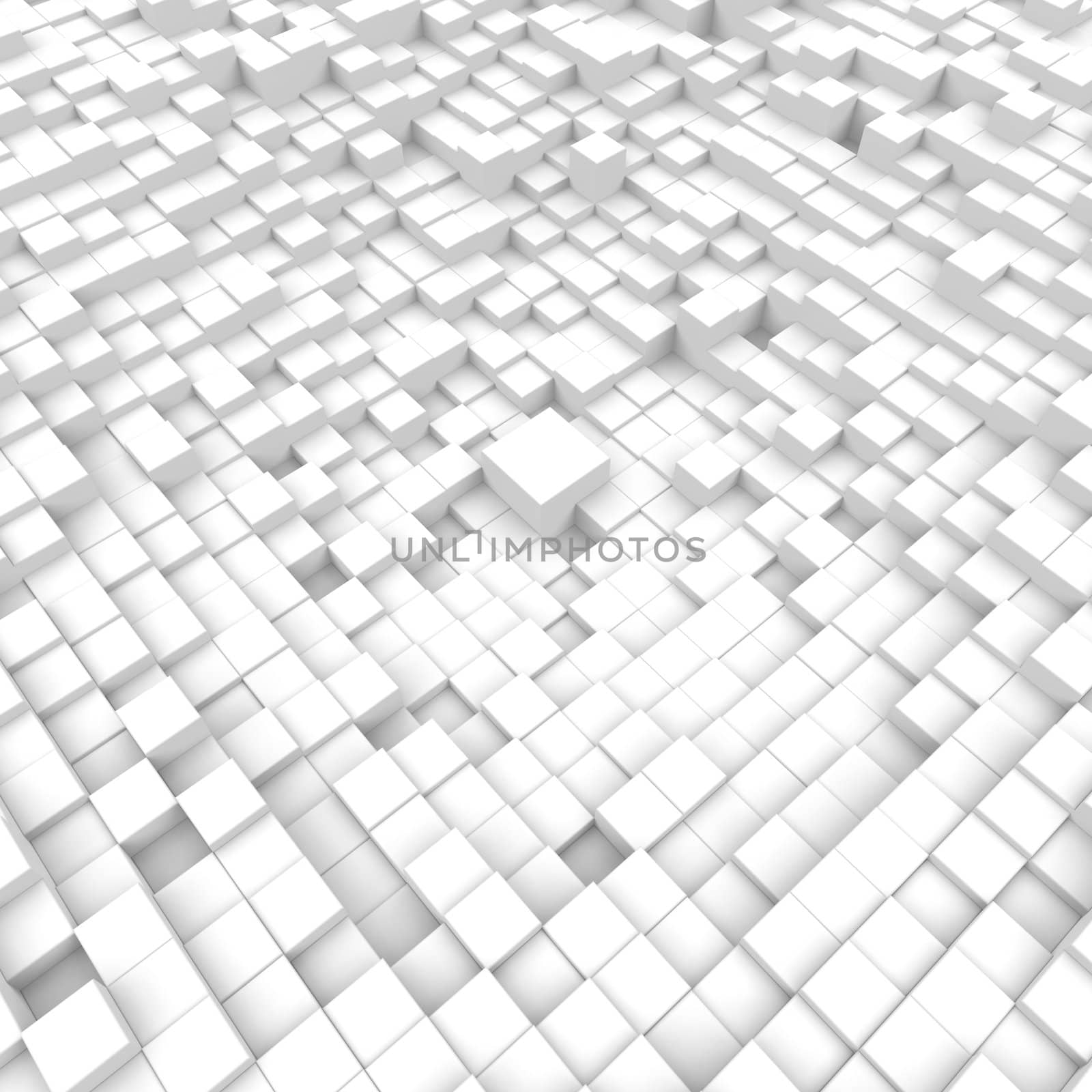 3D cubes background