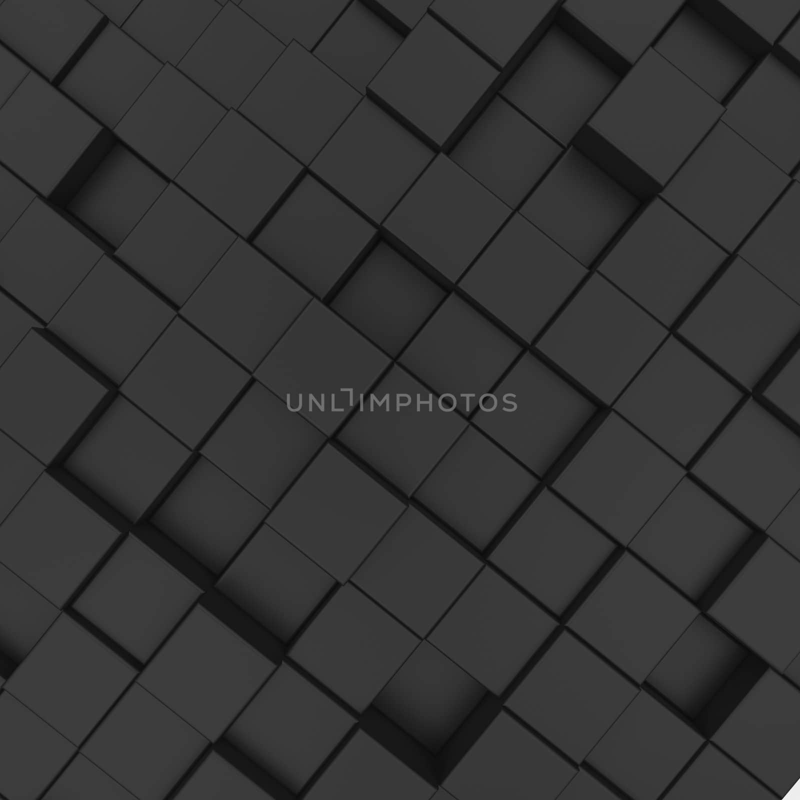 3D cubes background