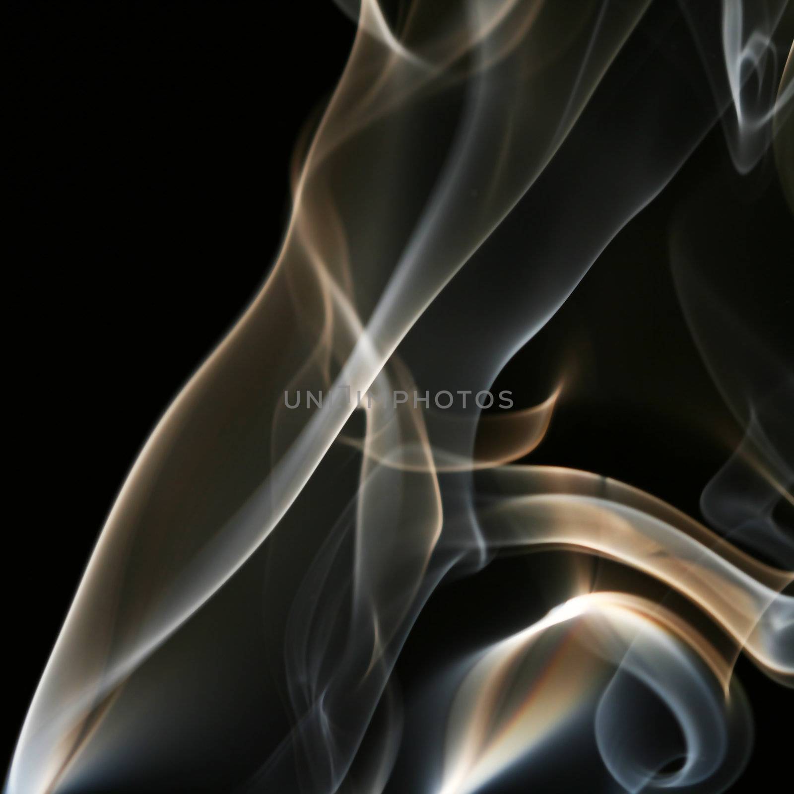 colored smoke abstract background close up