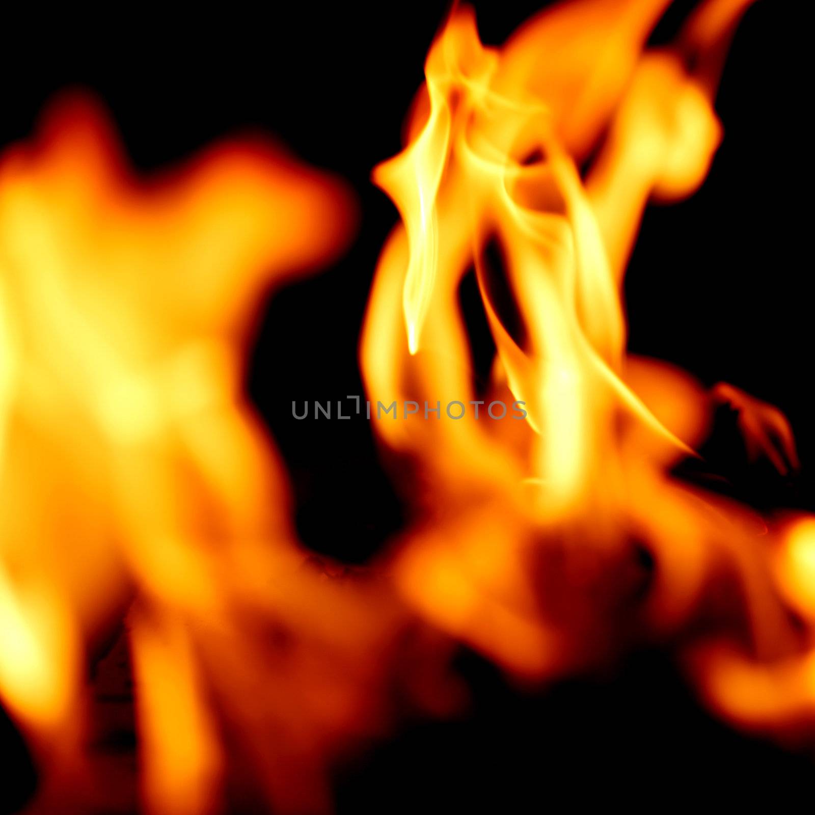 fire flame close up by Yellowj