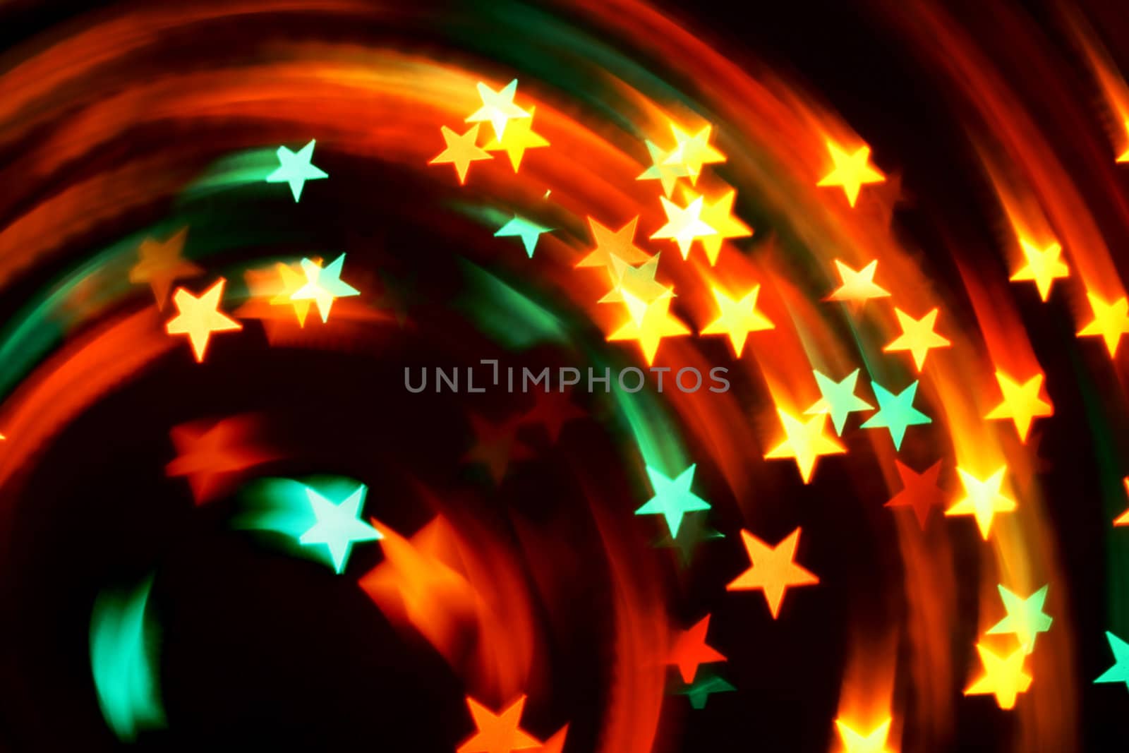 abstract disco  colored stars motion background