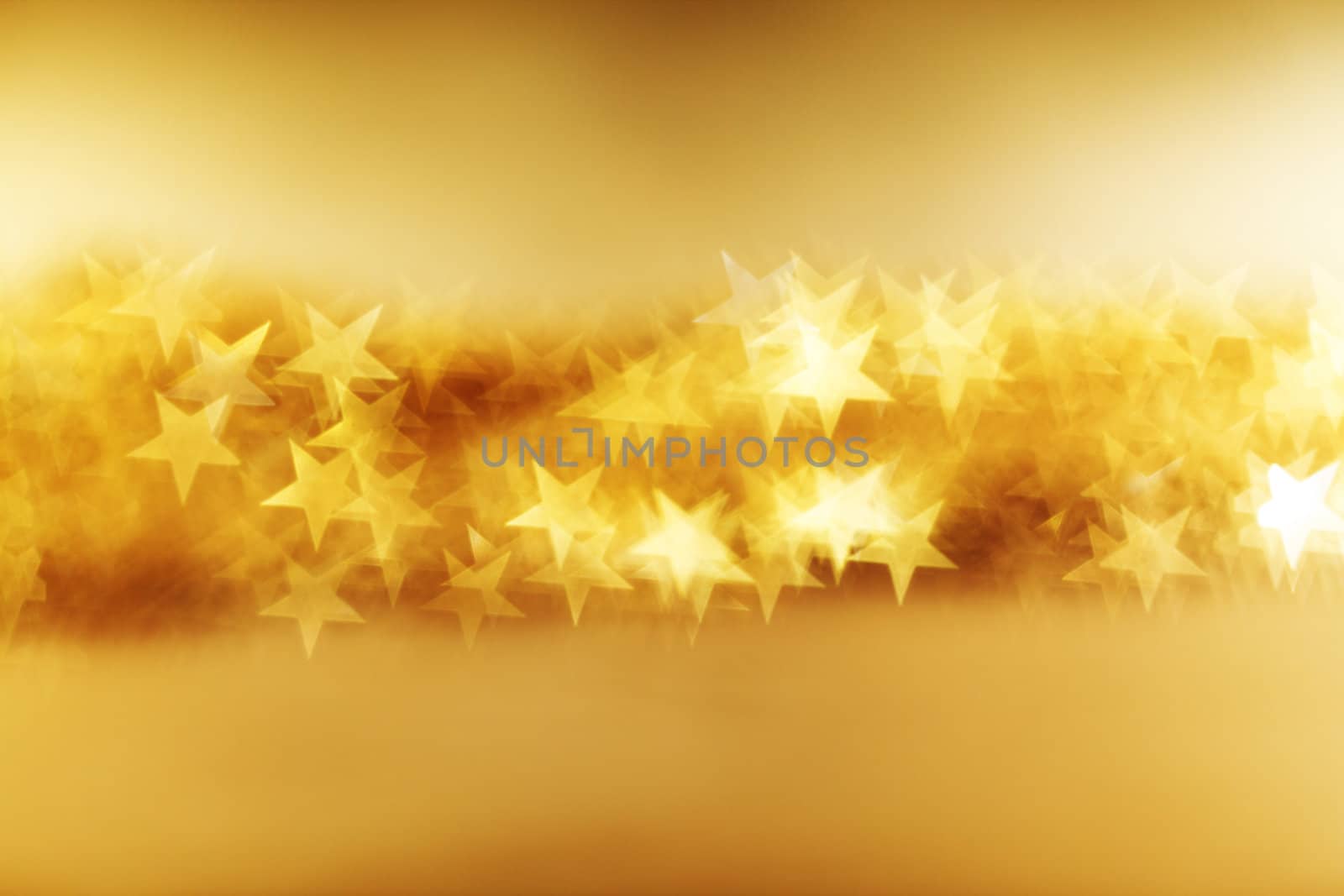 golden bokeh background close up