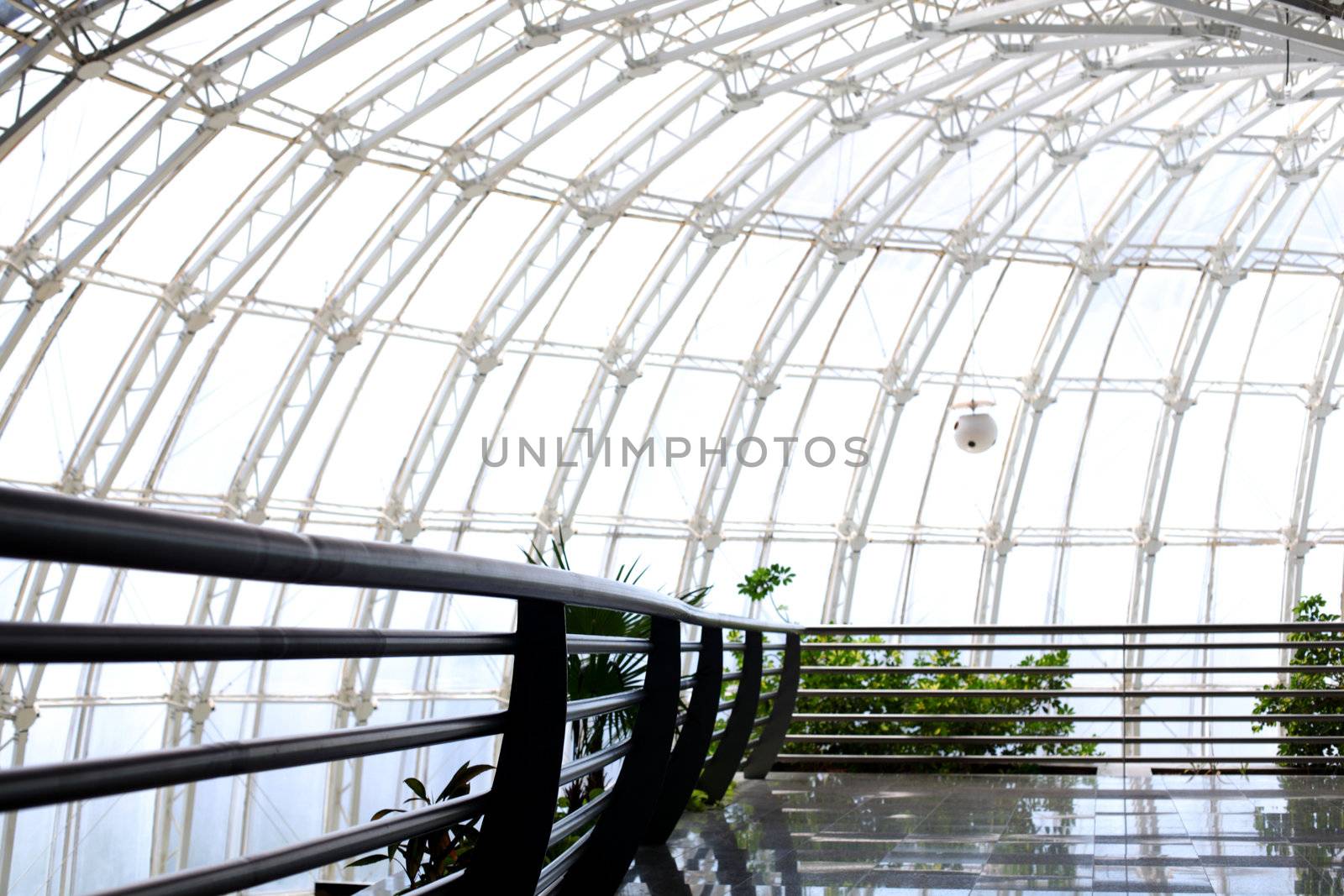 urban interier steel futuristic construction