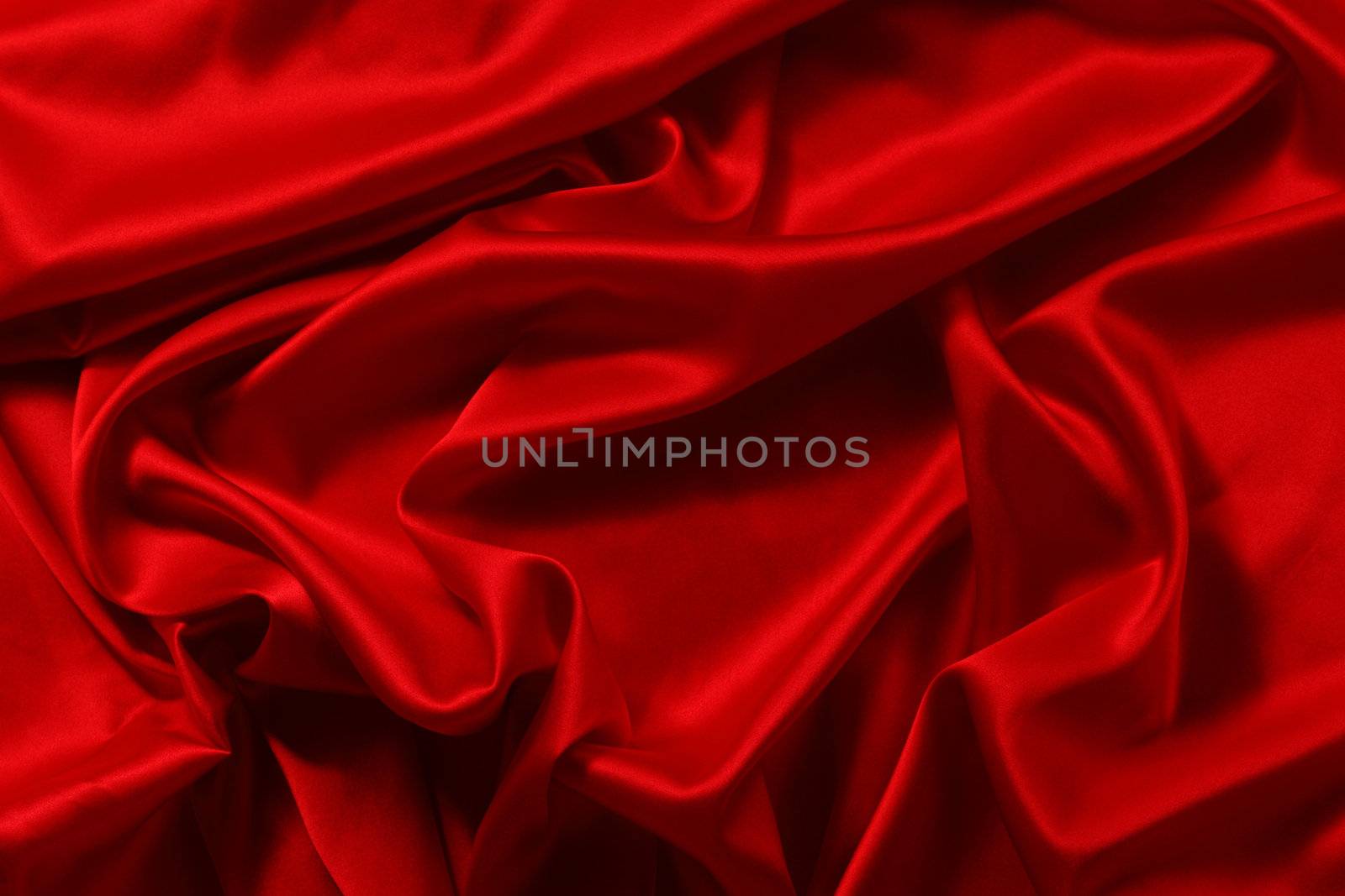 red satin background close up