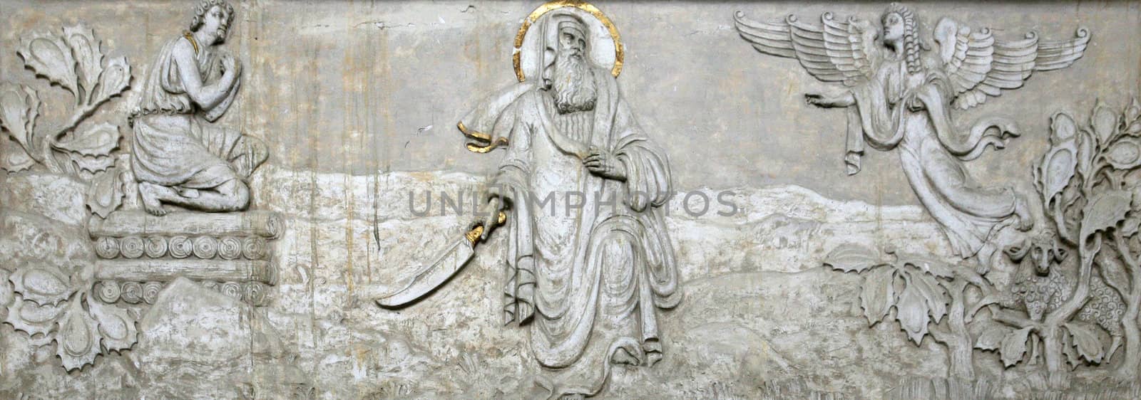 Abraham Sacrificing Isaac by atlas