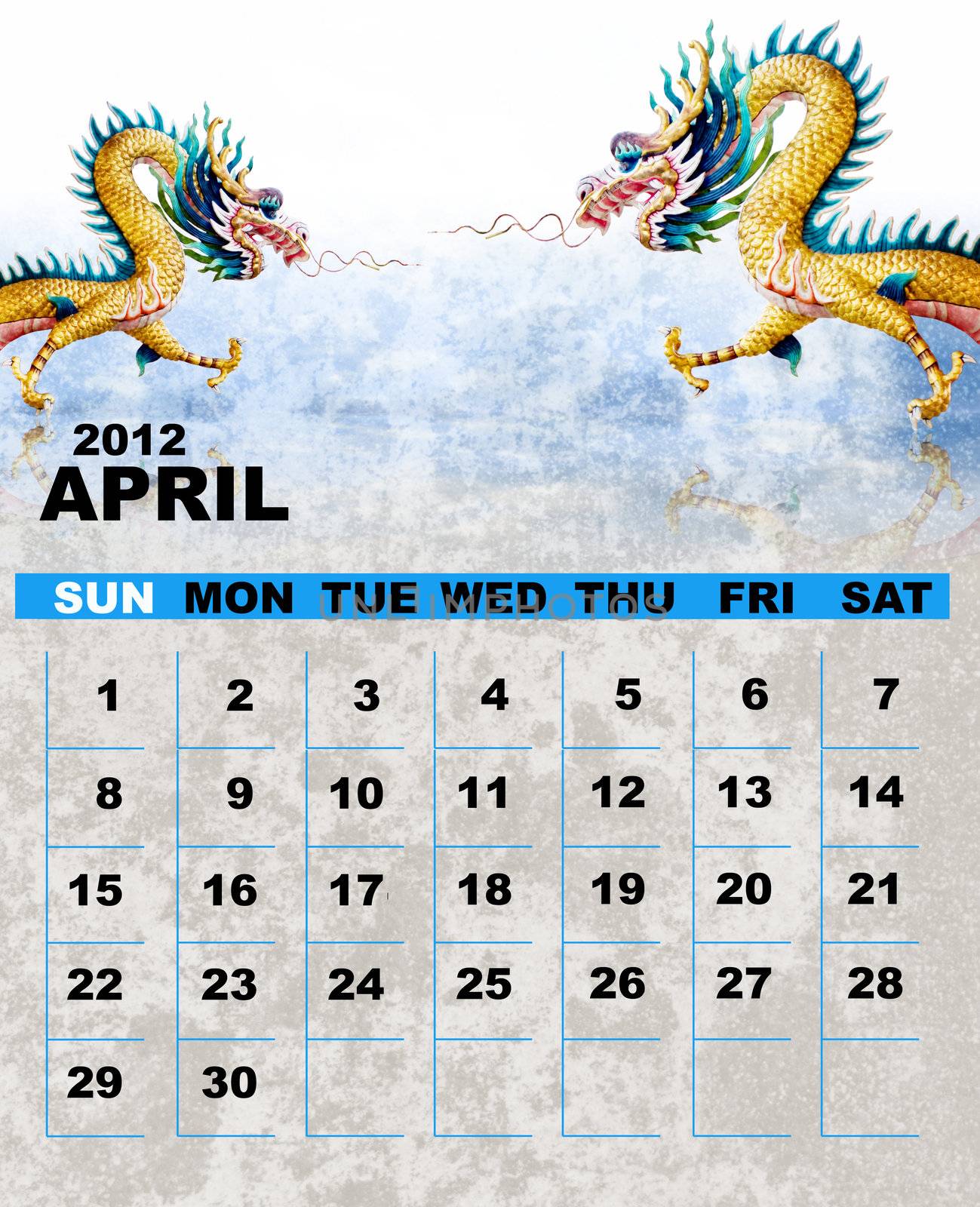 Calender 2012 April by pixbox77