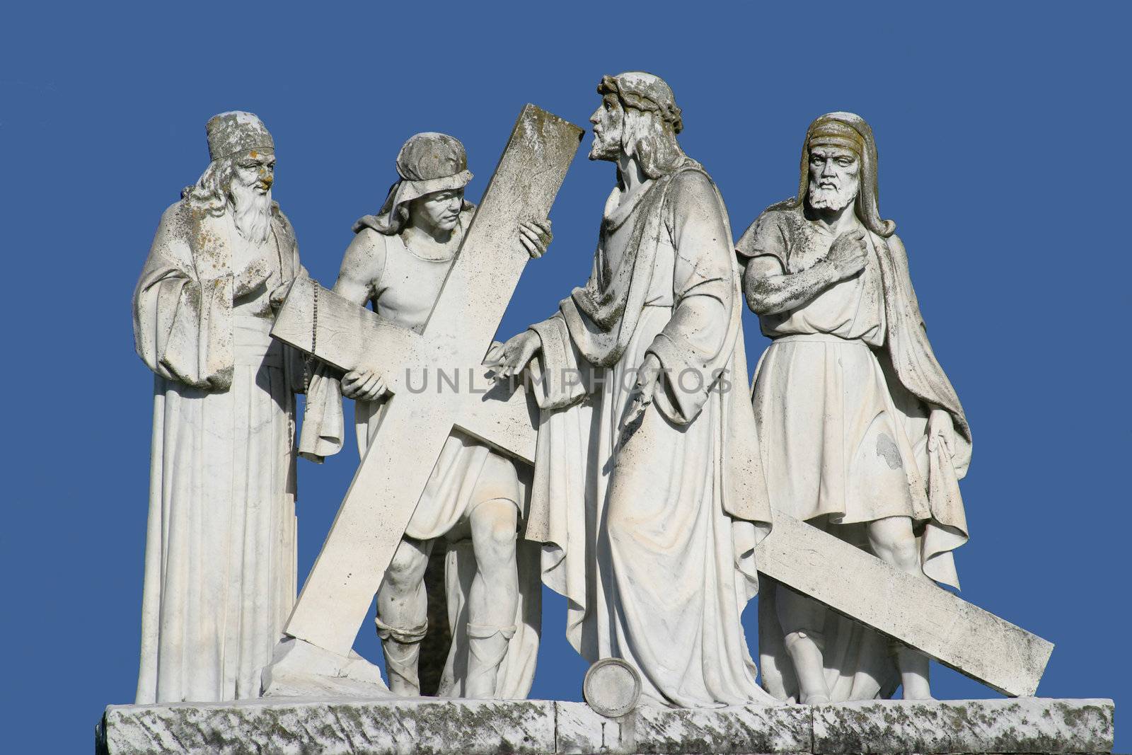 2nd Stations of the Cross, Jesus is given his cross