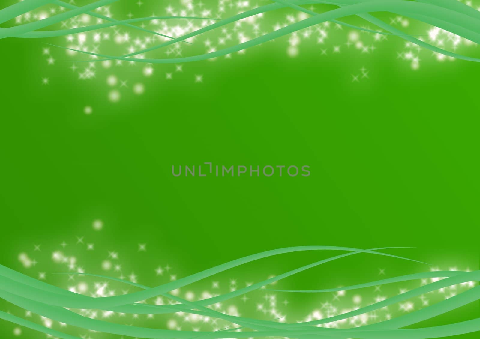 Celebratory background green by galdzer