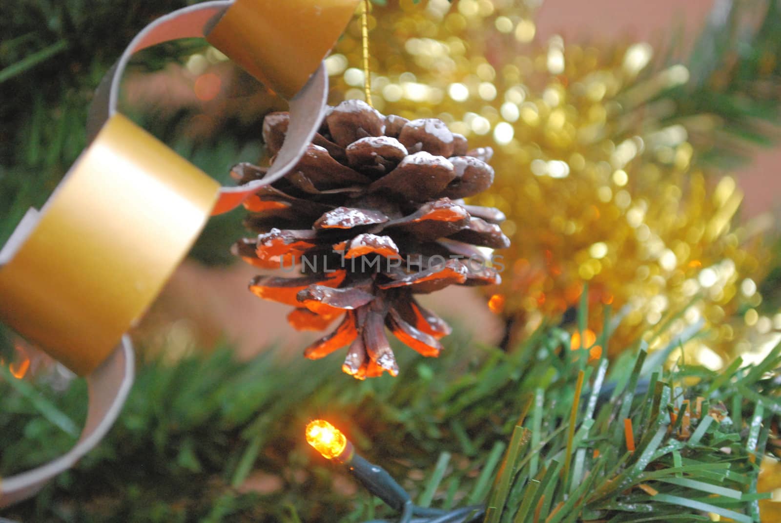 christmas decoration with cone by svtrotof