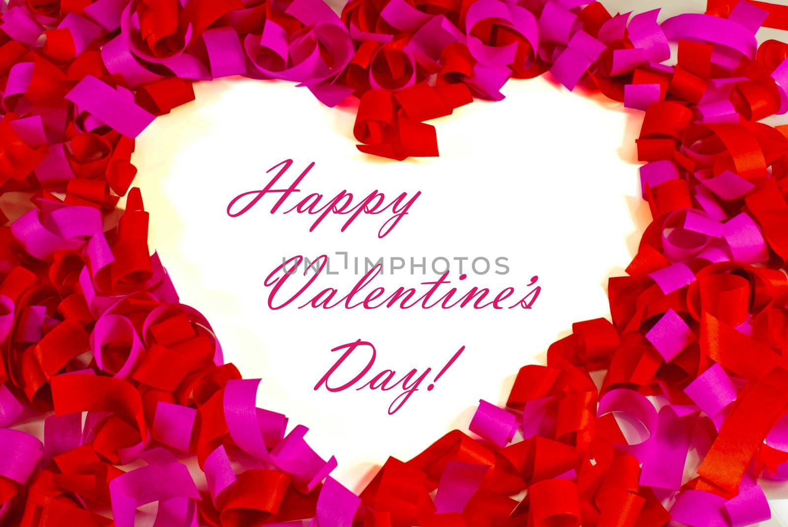 St. Valentine's day greeting background