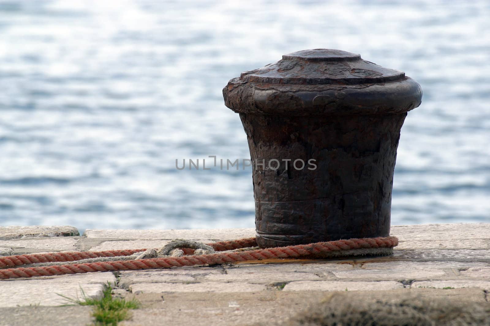 Rope of boat knotting