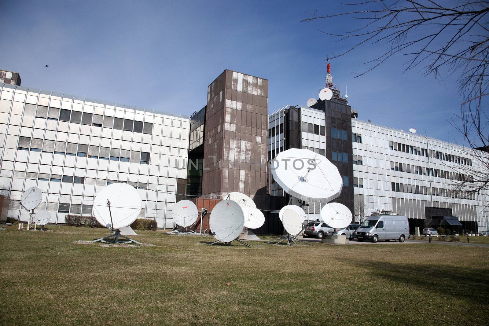 TV Station Up-link / Download Antennas - Broadcasting & Media Industry