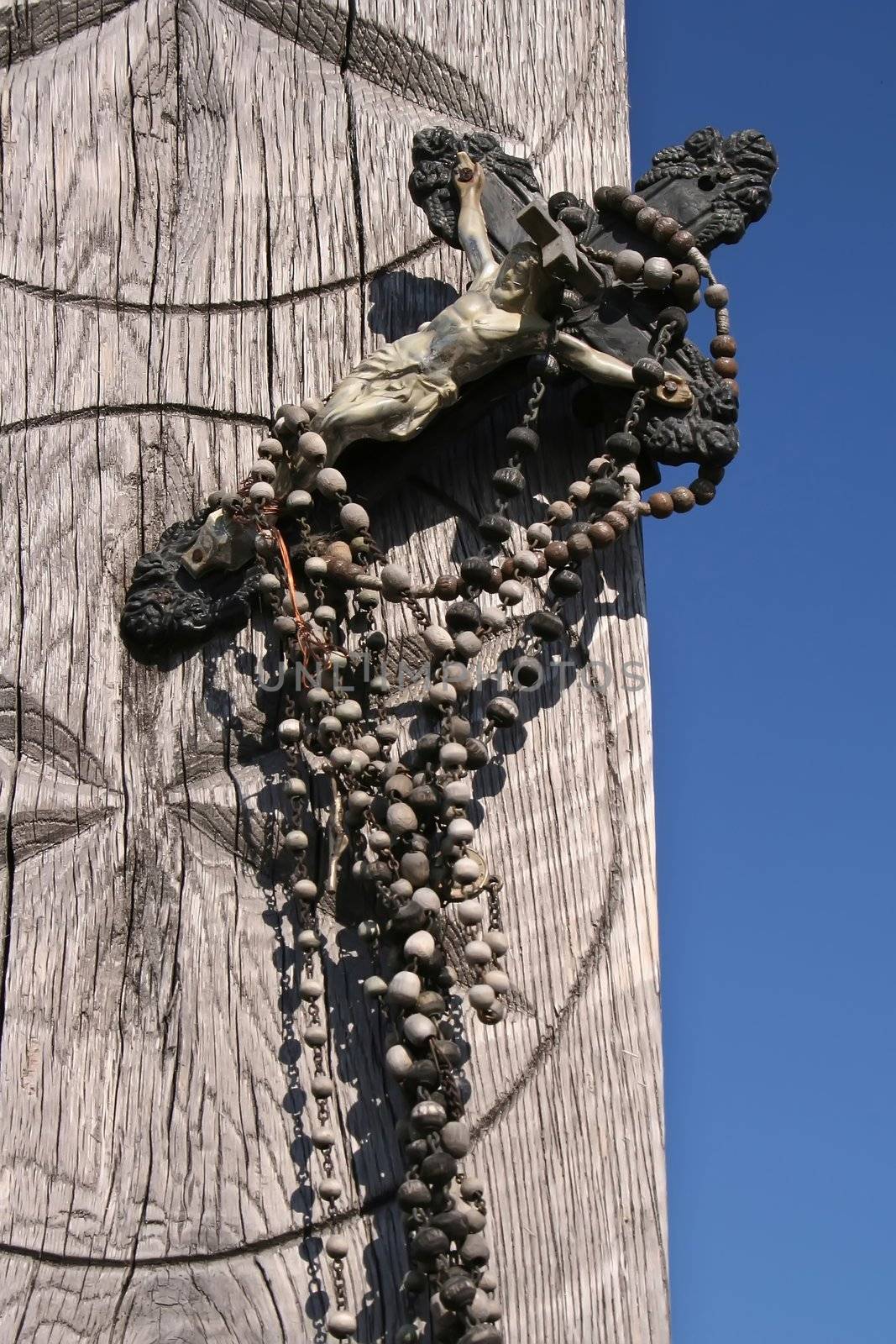 Rosaries and small cross by andrius