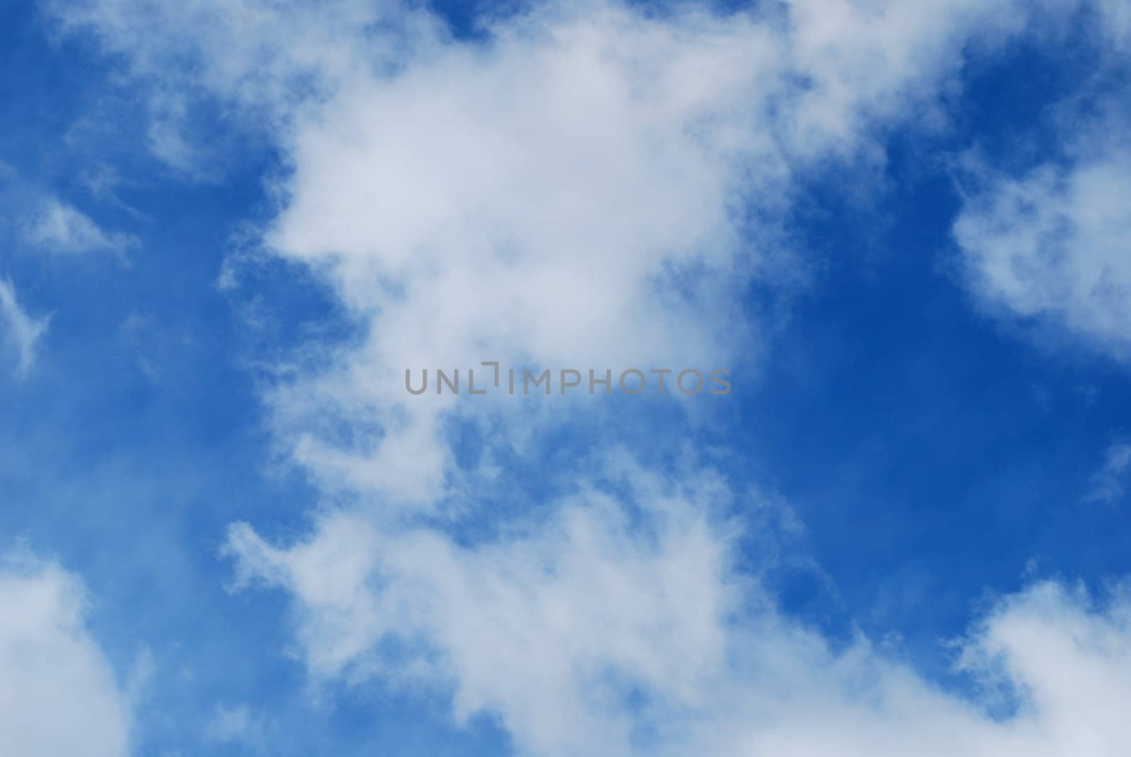 blue sky with clouds background  