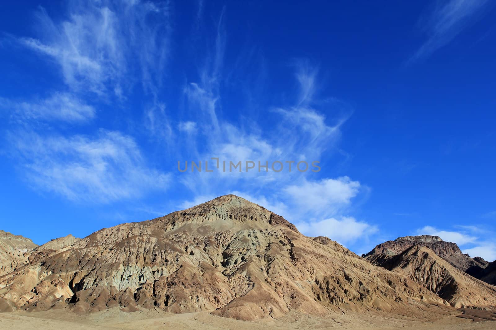Famous view over Death Valley National Park, USA