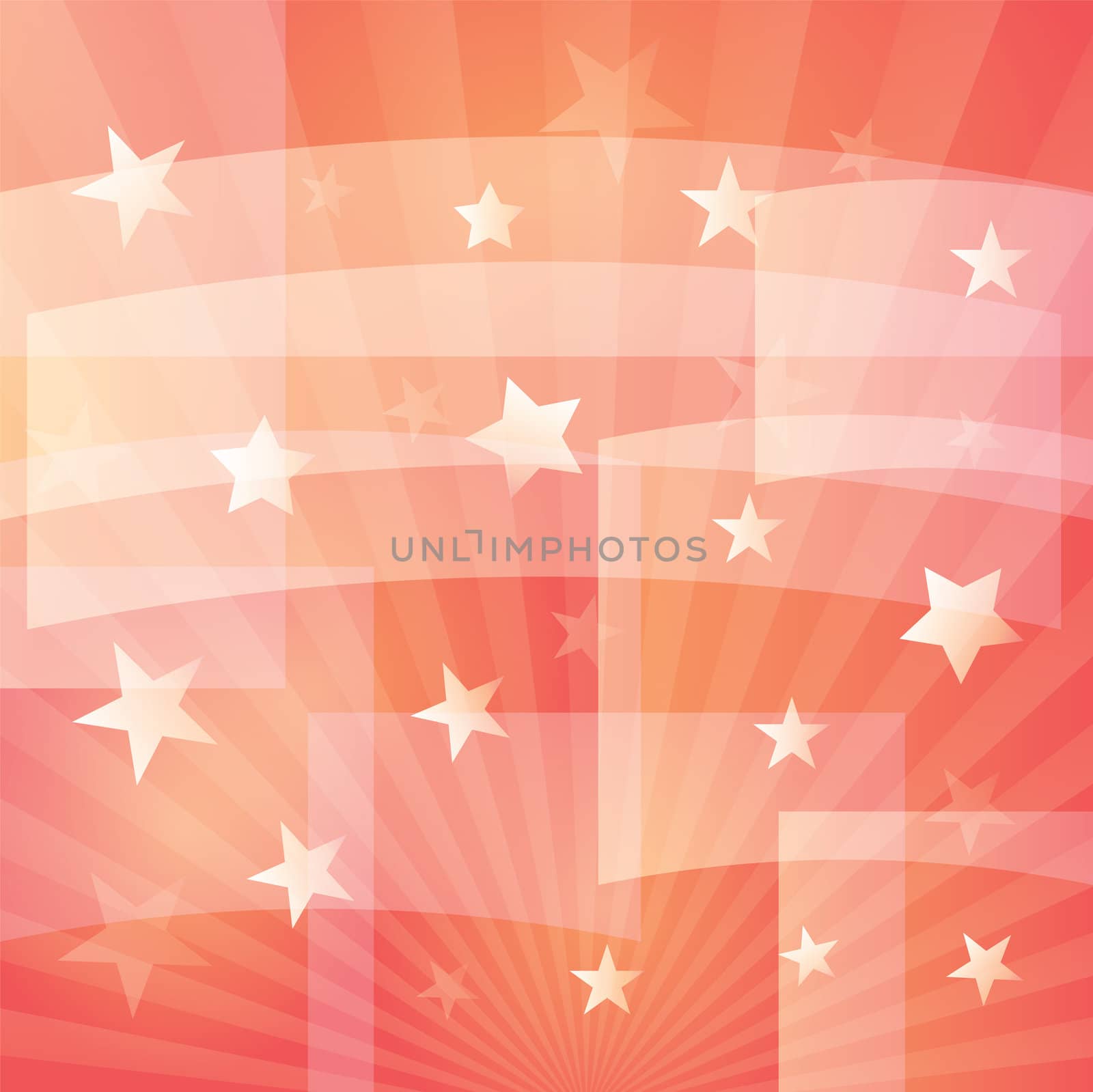 Shiny star abstract background illustration