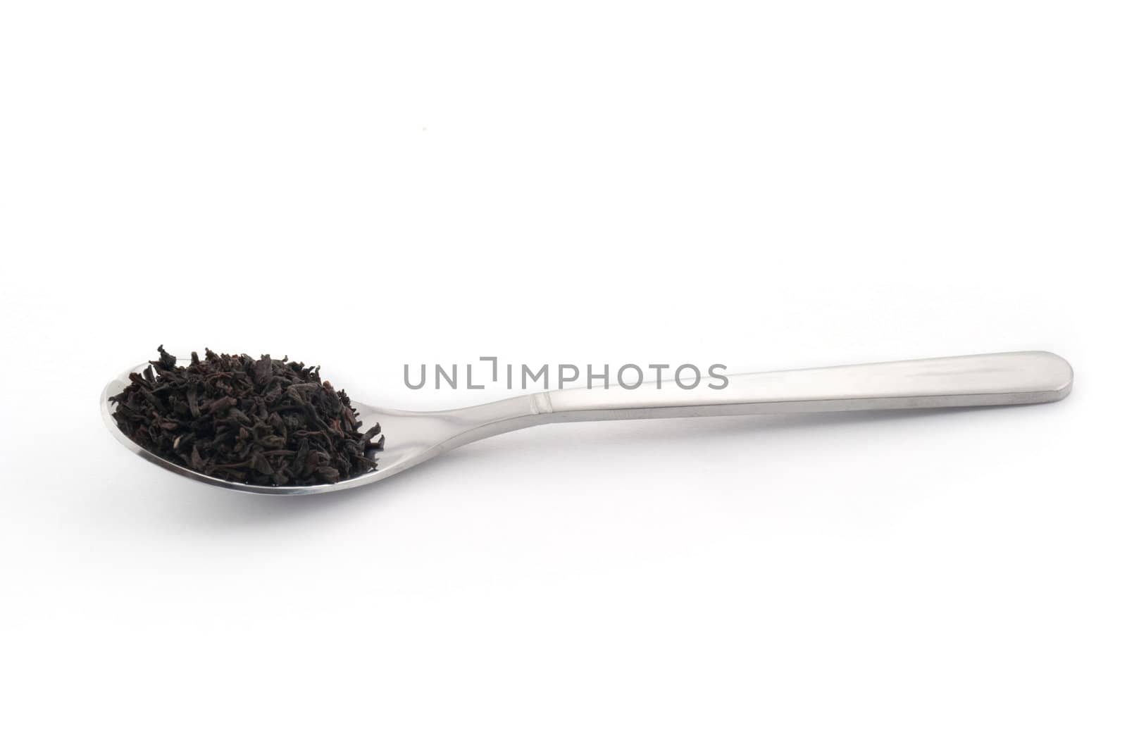 Spoon of dry tea