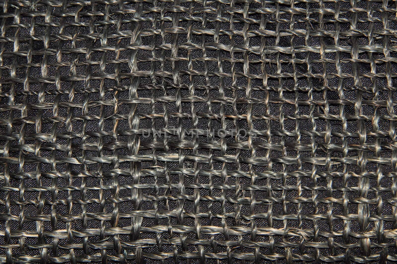 black fabric close up