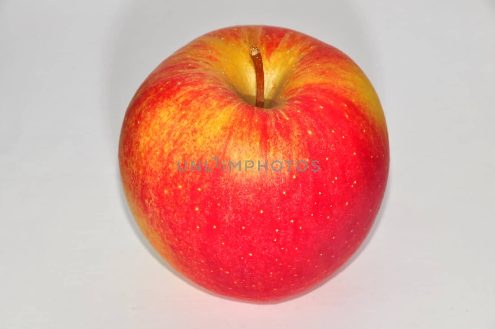 apple on white background