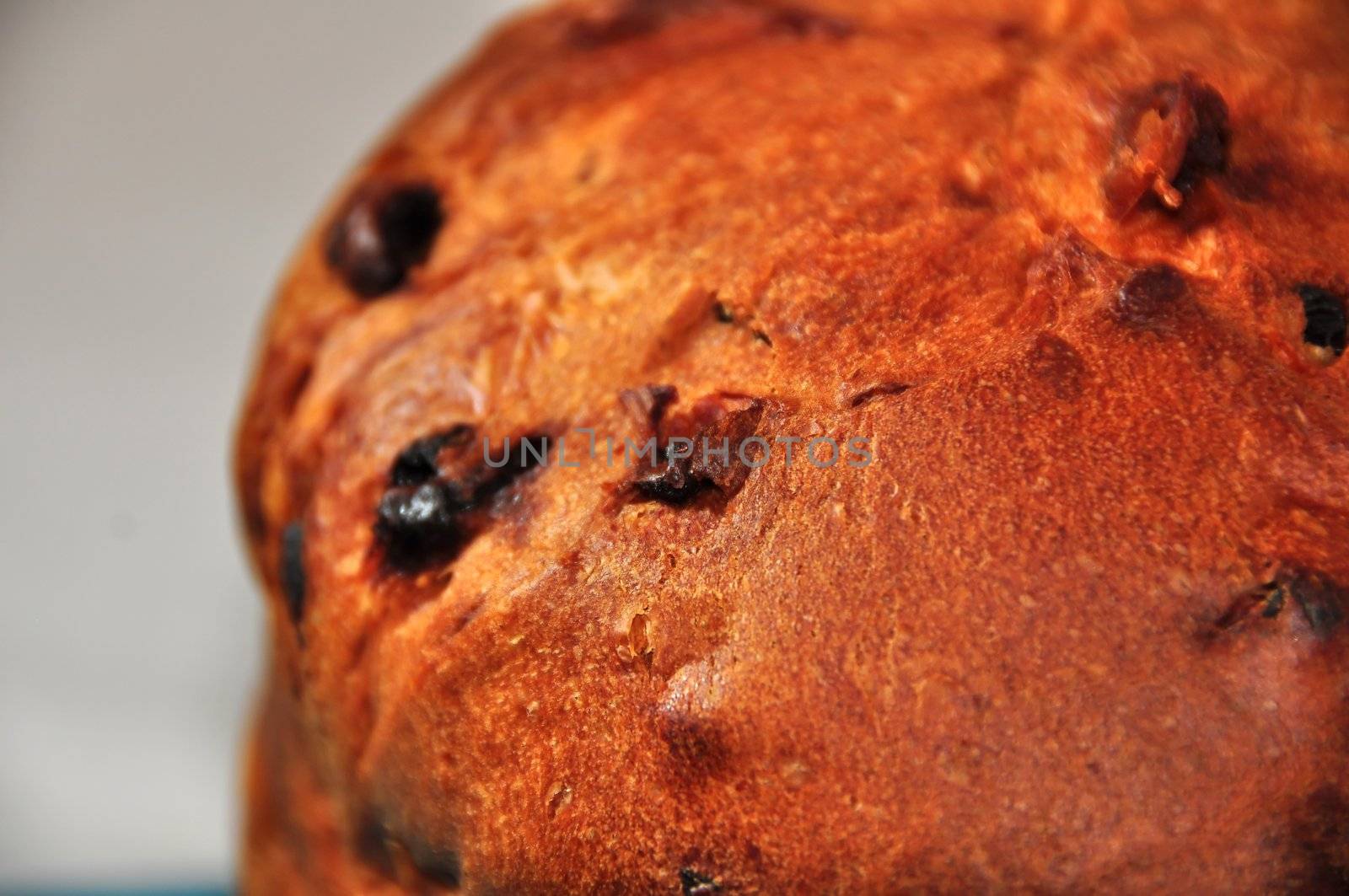 panettone on white background by arnelsr