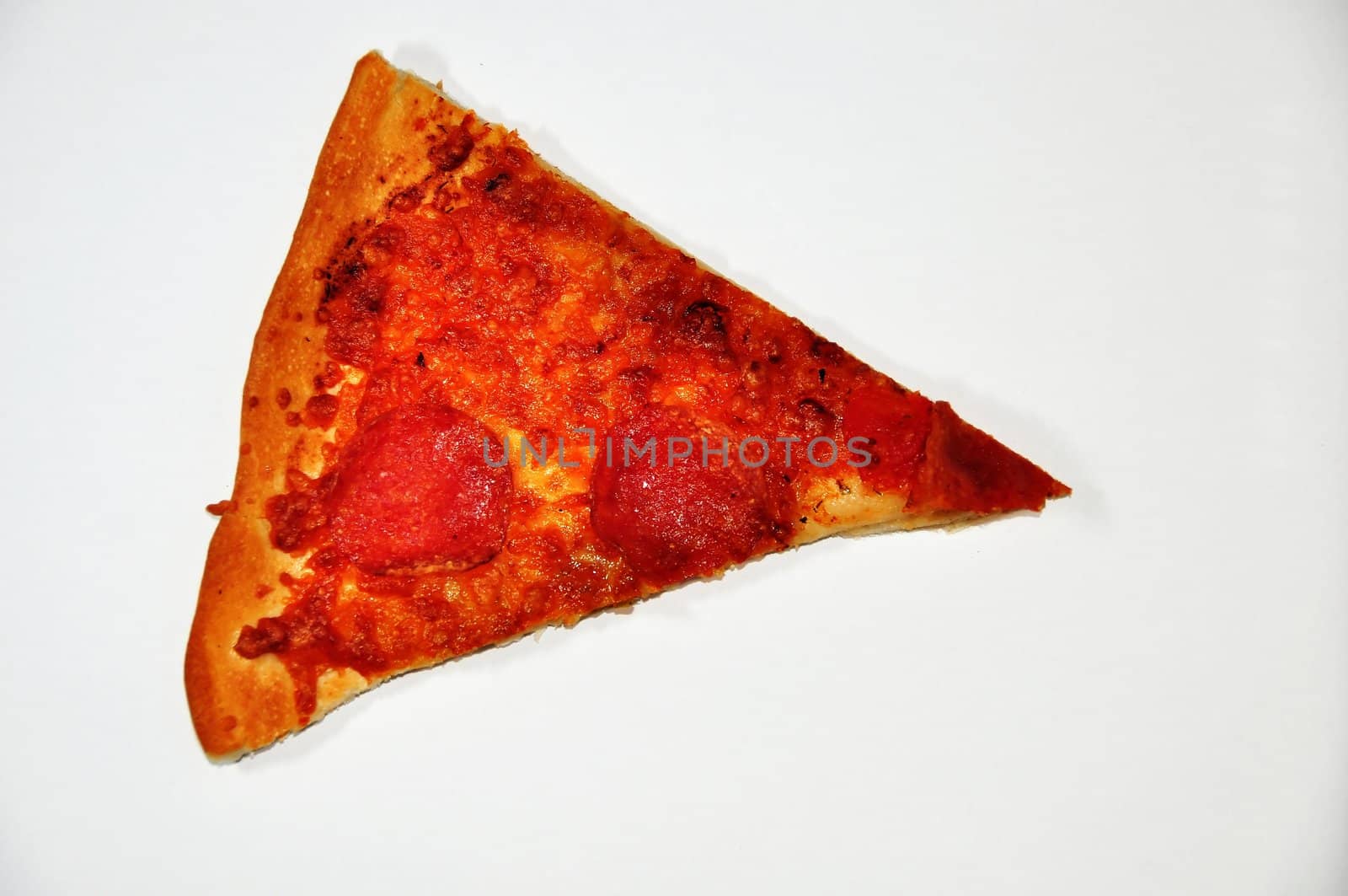 pizza on white background by arnelsr