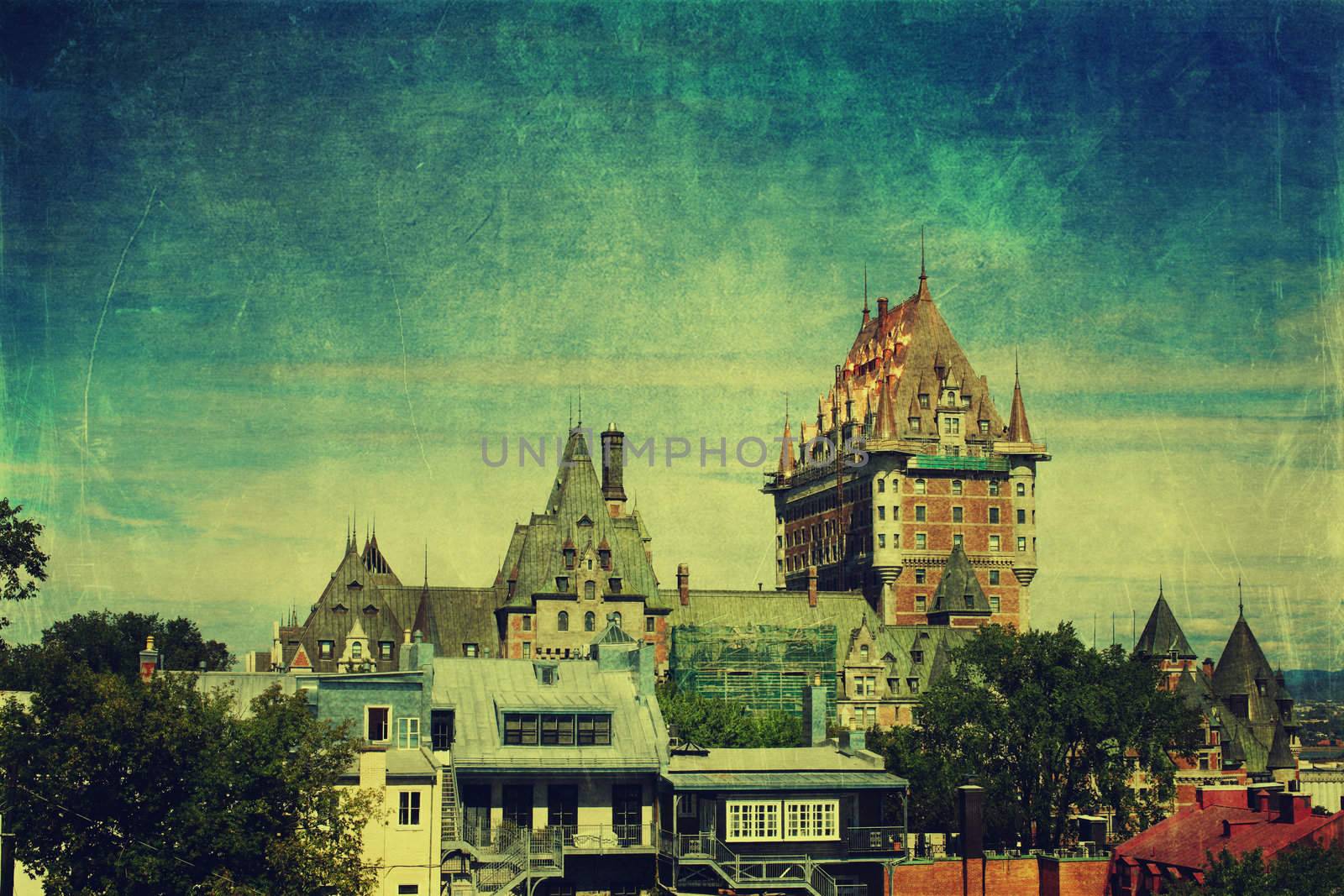 The ancient castle. Vintage by petrkurgan