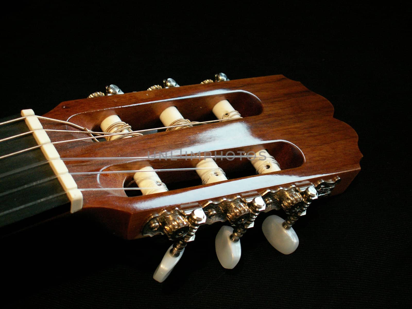 the guitar
